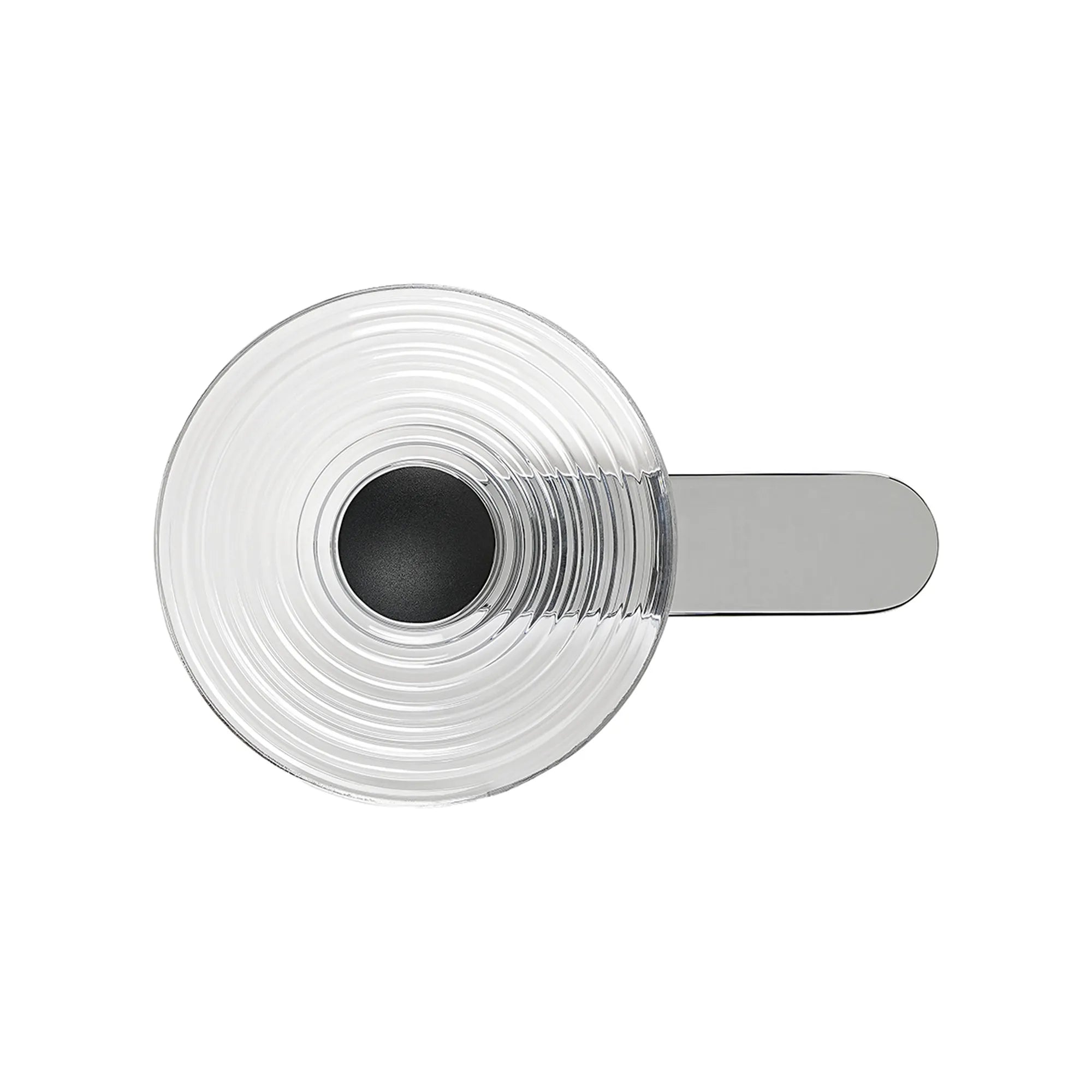 Milton Wall Lamp - Chrome & Clear & Satin Black