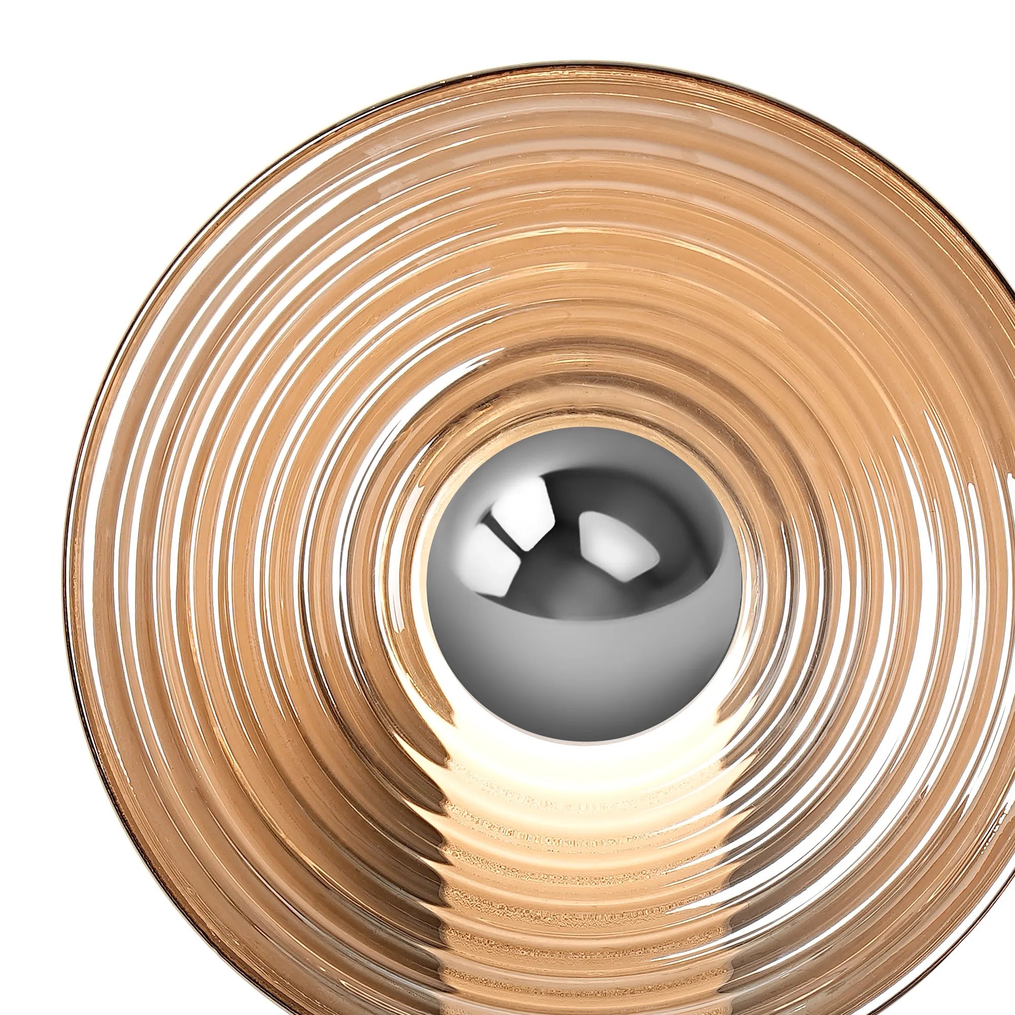 Milton Wall Lamp - Satin White & Smoke & Chrome