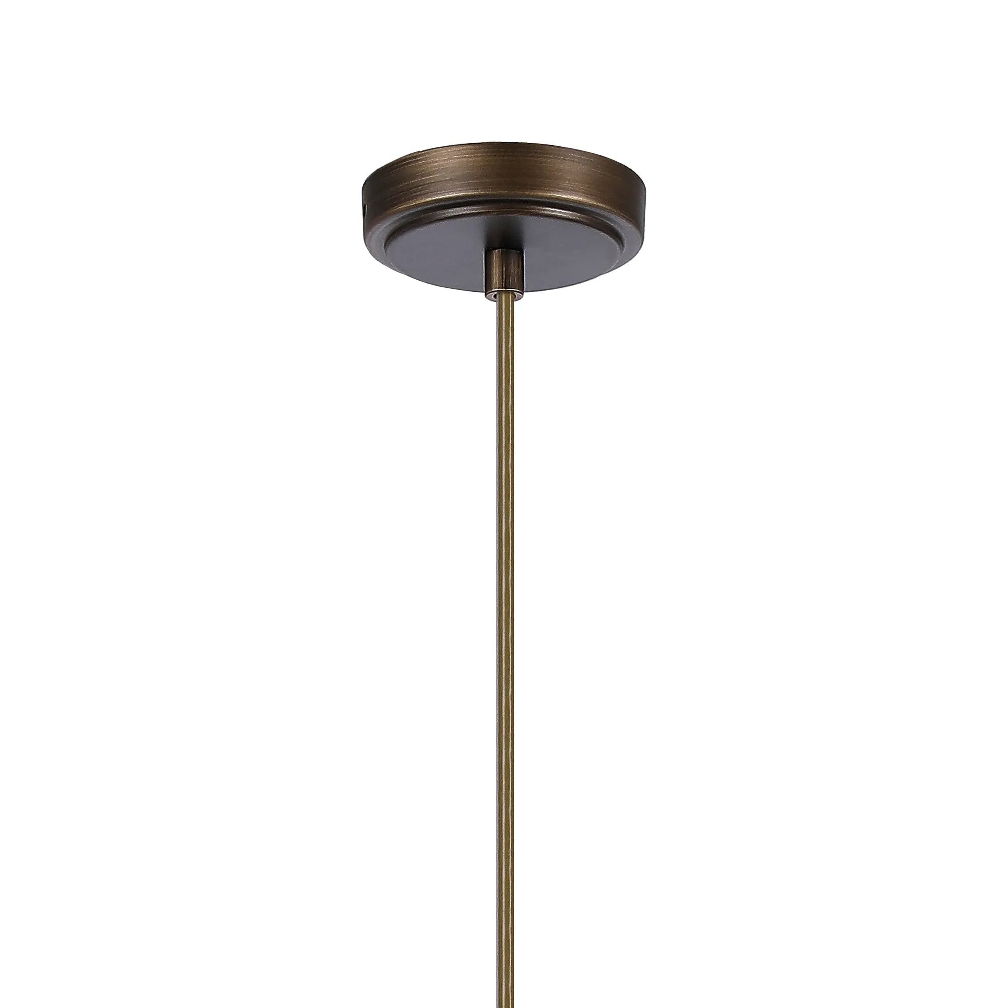 Portsea Single Pendant IP44 - Bronze & Clear Glass