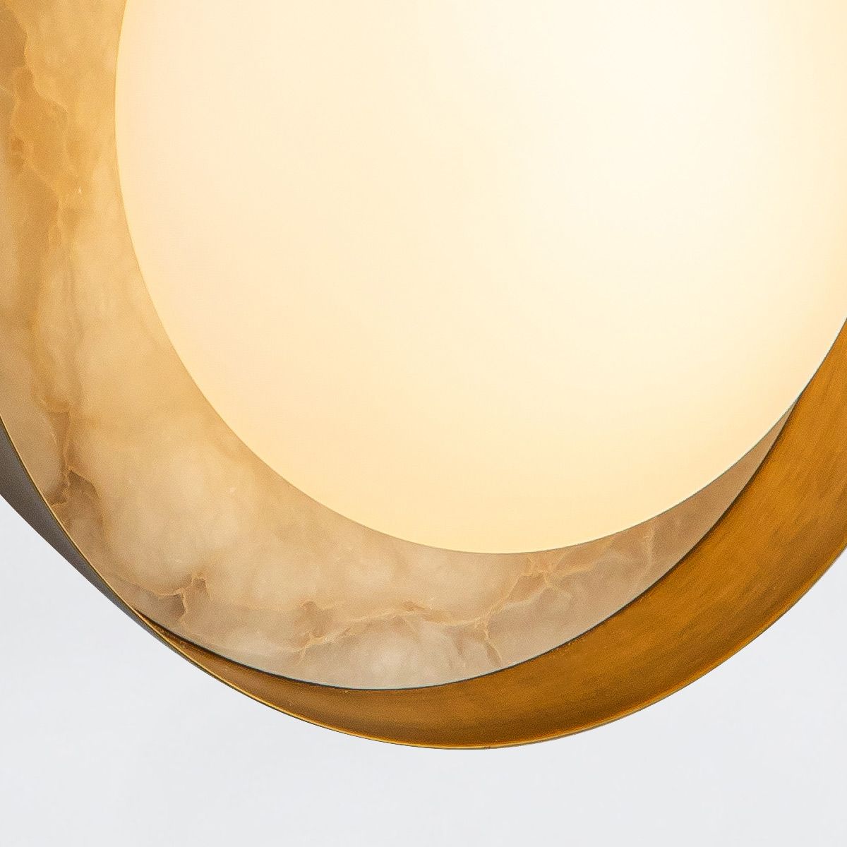 Quintiesse Alonso 2 Light LED Wall Light - Vintage Brass