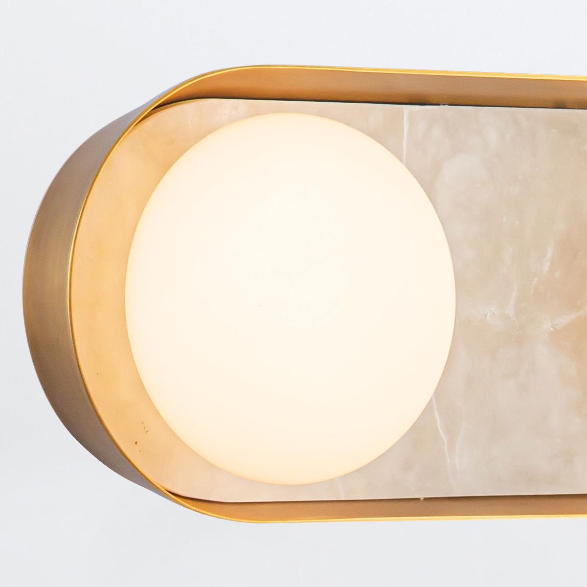 Quintiesse Alonso 3 Light LED Wall Light - Vintage Brass