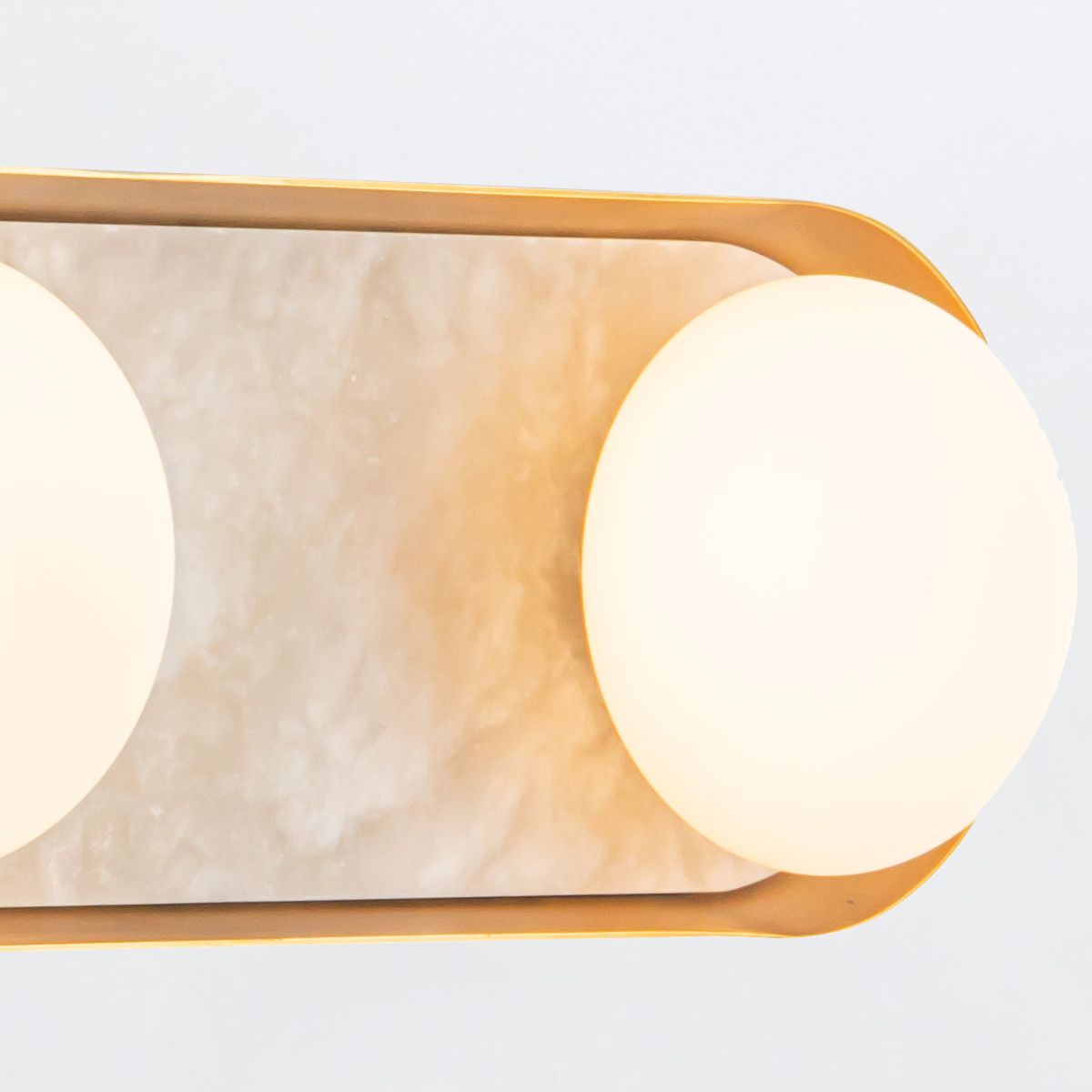 Quintiesse Alonso 3 Light LED Wall Light - Vintage Brass