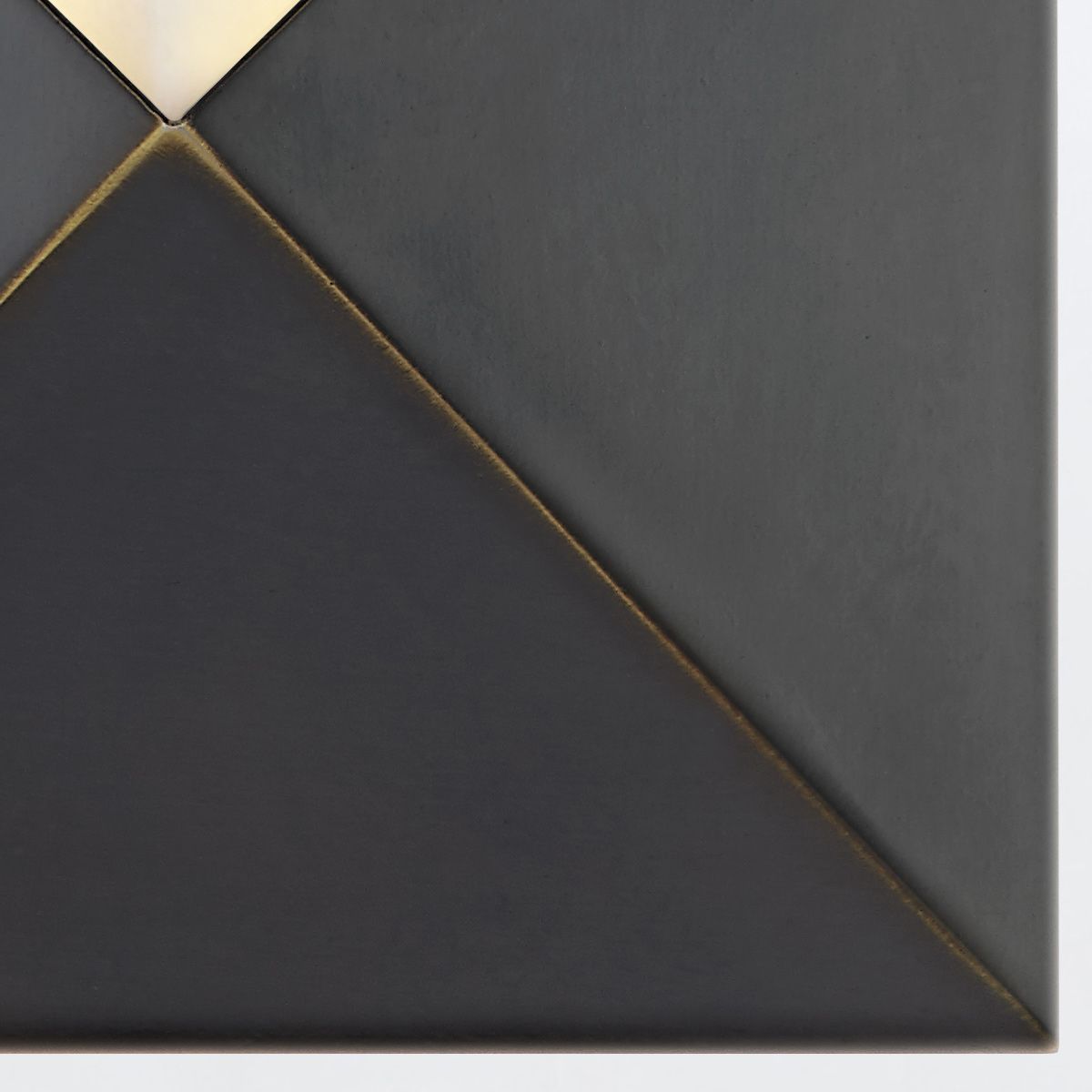 Quintiesse Caesar Small LED Wall Light - Urban Bronze