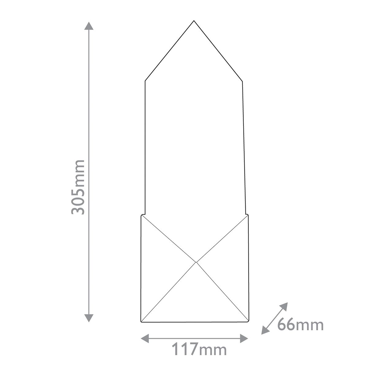 Quintiesse Caesar Small LED Wall Light - Urban Bronze