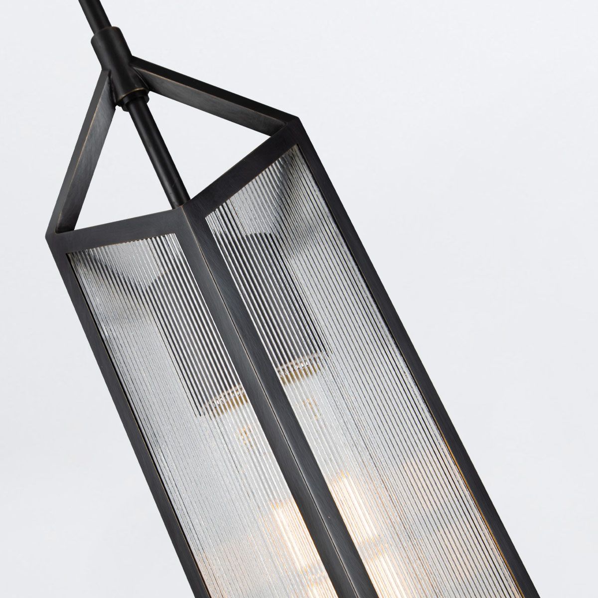 Quintiesse Cairo 1 Light Pendant - Urban Bronze
