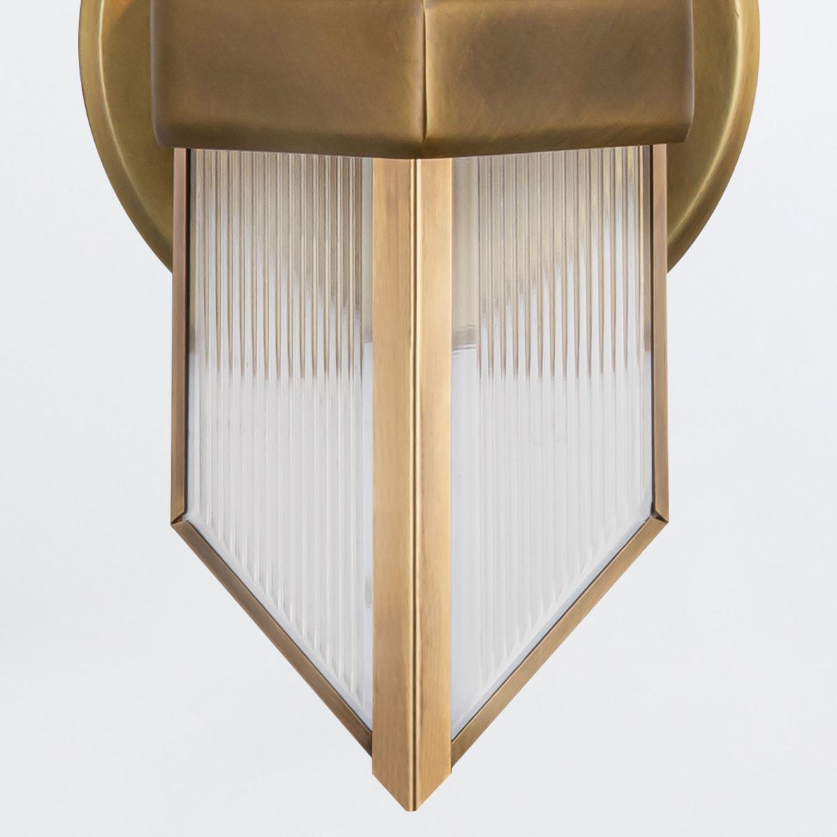 Quintiesse Cairo 1 Light Wall Light - Vintage Brass