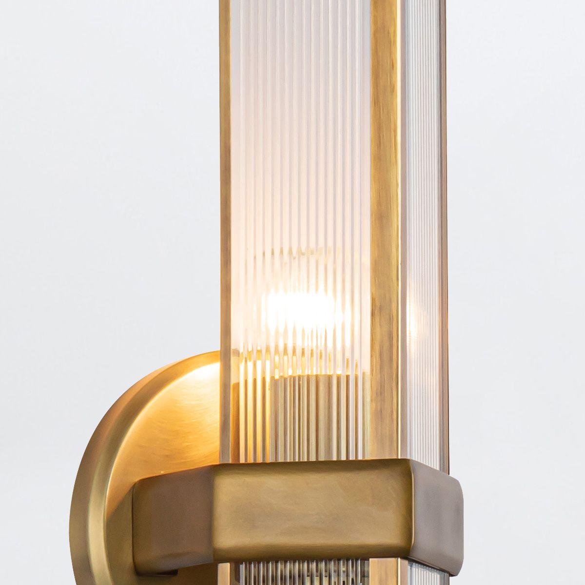 Quintiesse Cairo 1 Light Wall Light - Vintage Brass