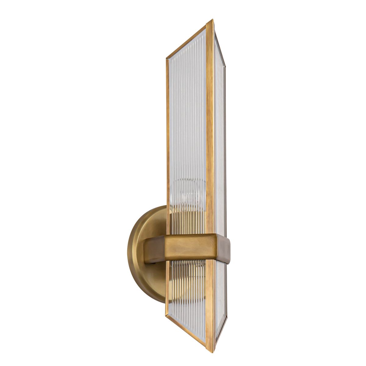 Quintiesse Cairo 1 Light Wall Light - Vintage Brass