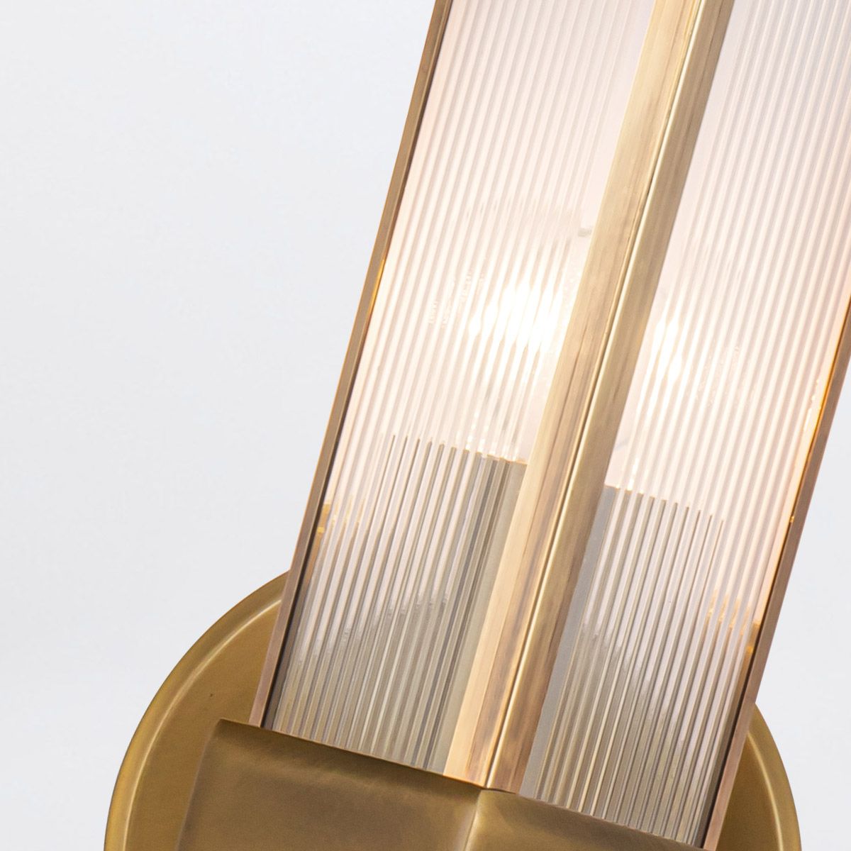 Quintiesse Cairo 2 Light Wall Light - Vintage Brass