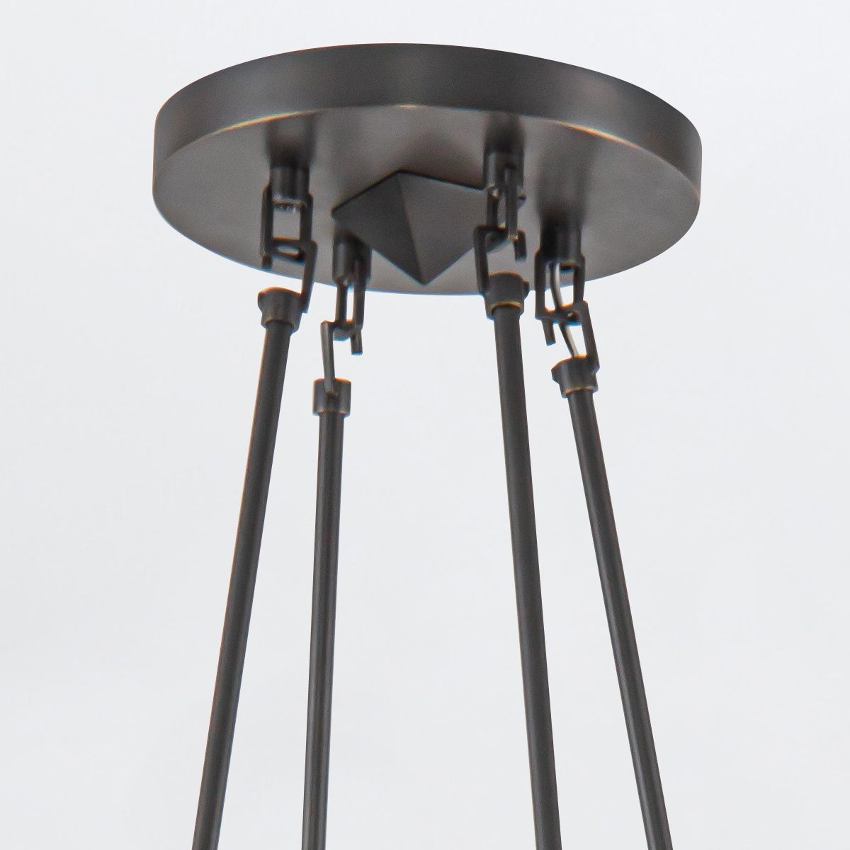 Quintiesse Cairo 8 Light Chandelier - Urban Bronze