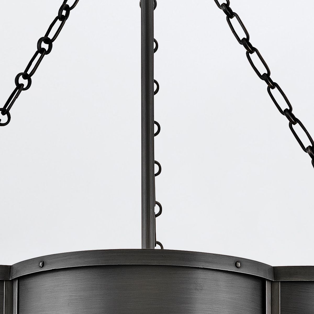 Quintiesse Chance 3 Light Pendant - Blackened Brass