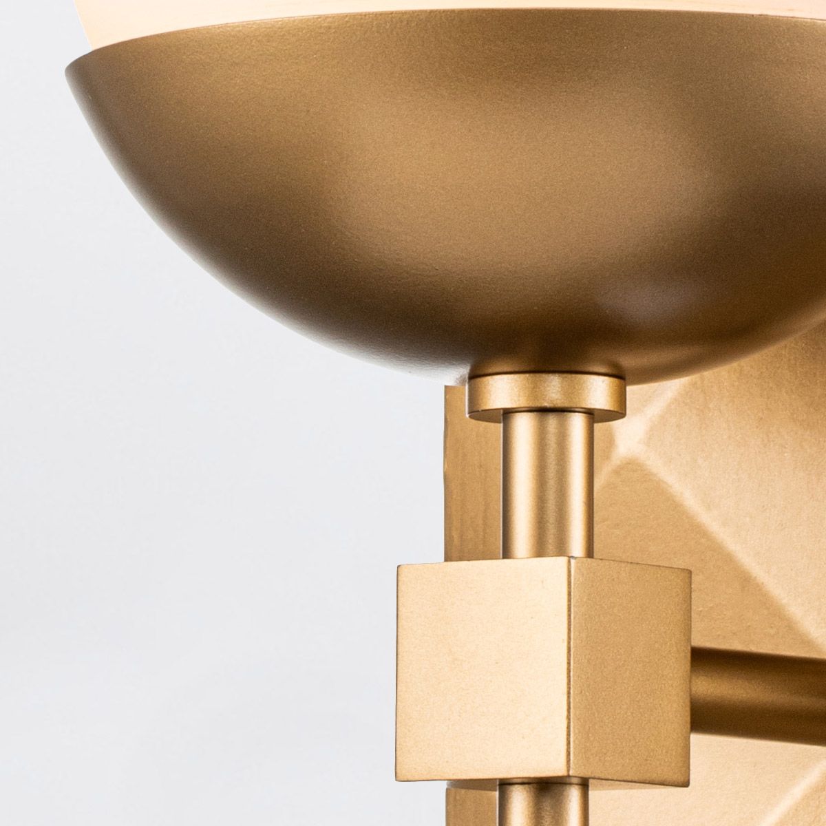 Quintiesse Deco 1 Light Wall Light - Lacquered Gold
