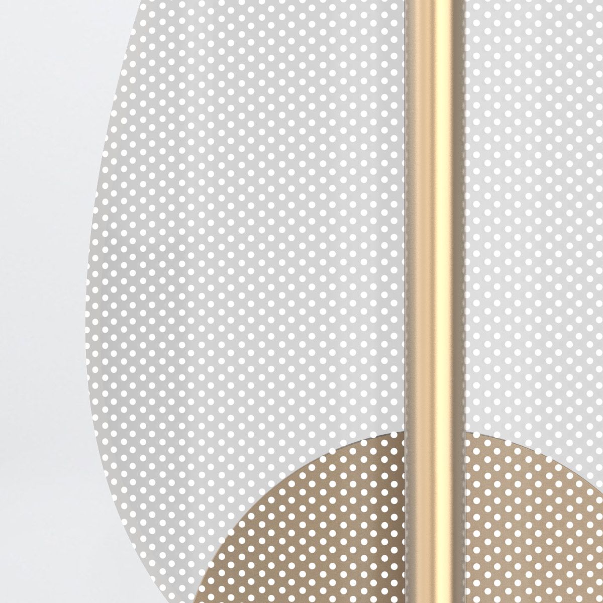 Quintiesse Floriana 1 Leaf LED Wall Light - Natural Brass