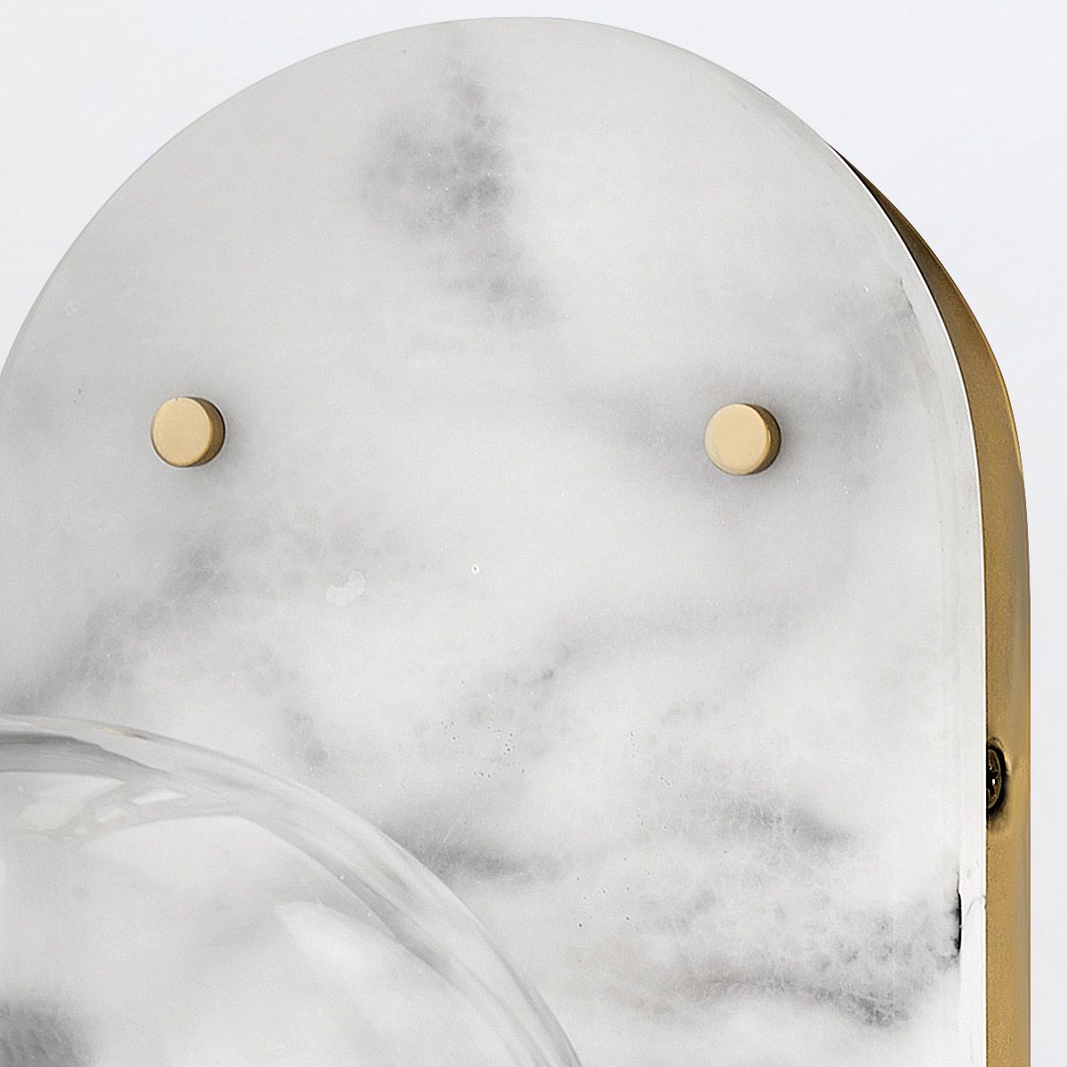 Quintiesse Gilda 1 Light Wall Light - Heritage Brass