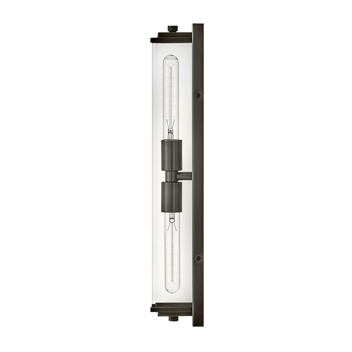 Quintiesse Henri 2 Light Wall Light - Black Oxide