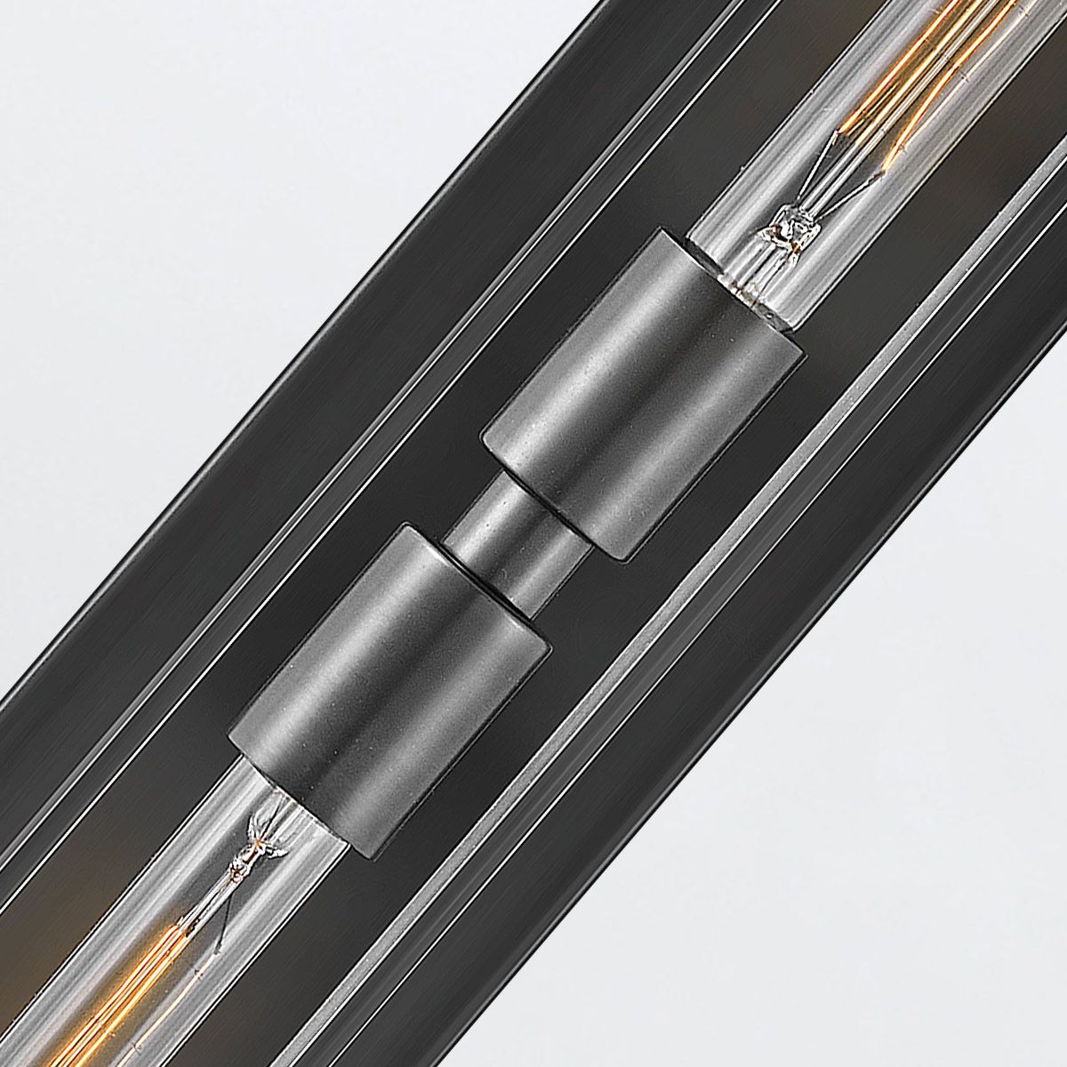 Quintiesse Henri 2 Light Wall Light - Black Oxide