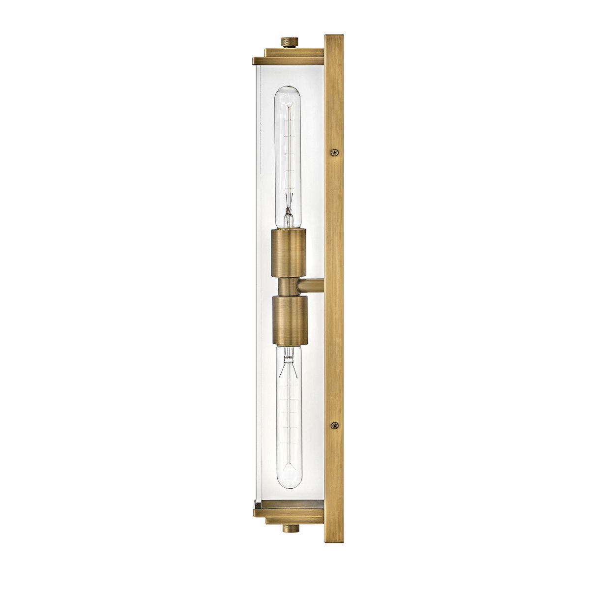 Quintiesse Henri 2 Light Wall Light - Heritage Brass
