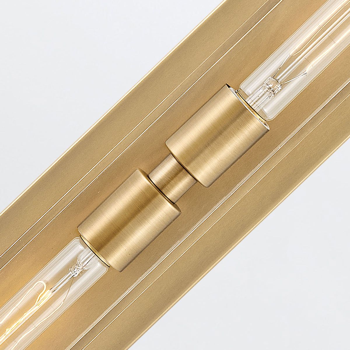Quintiesse Henri 2 Light Wall Light - Heritage Brass