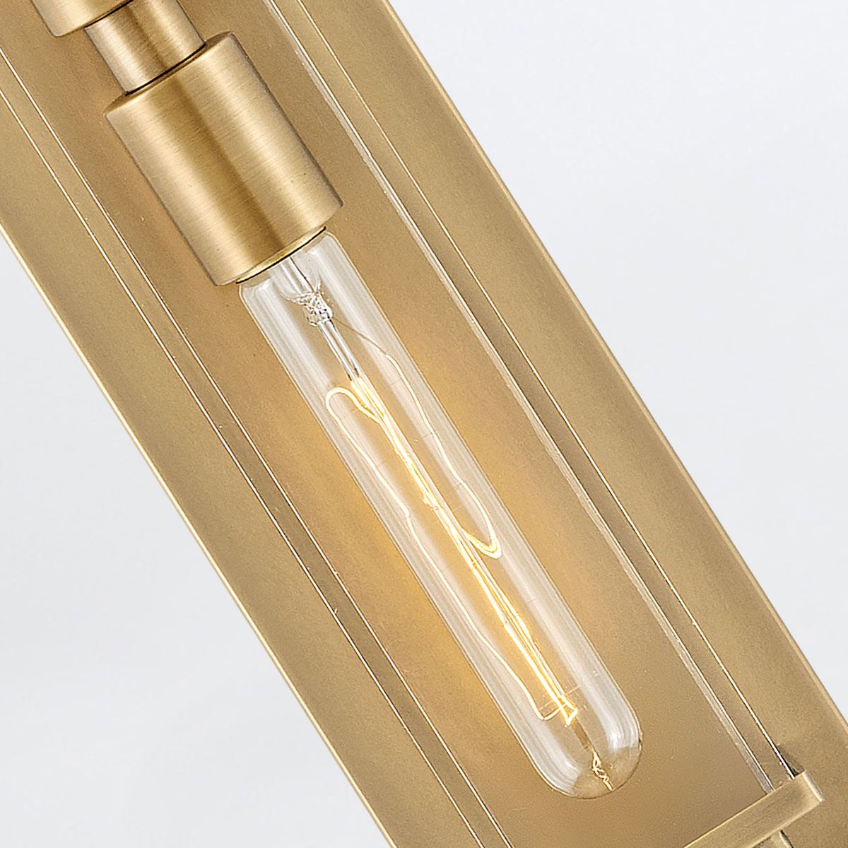 Quintiesse Henri 2 Light Wall Light - Heritage Brass