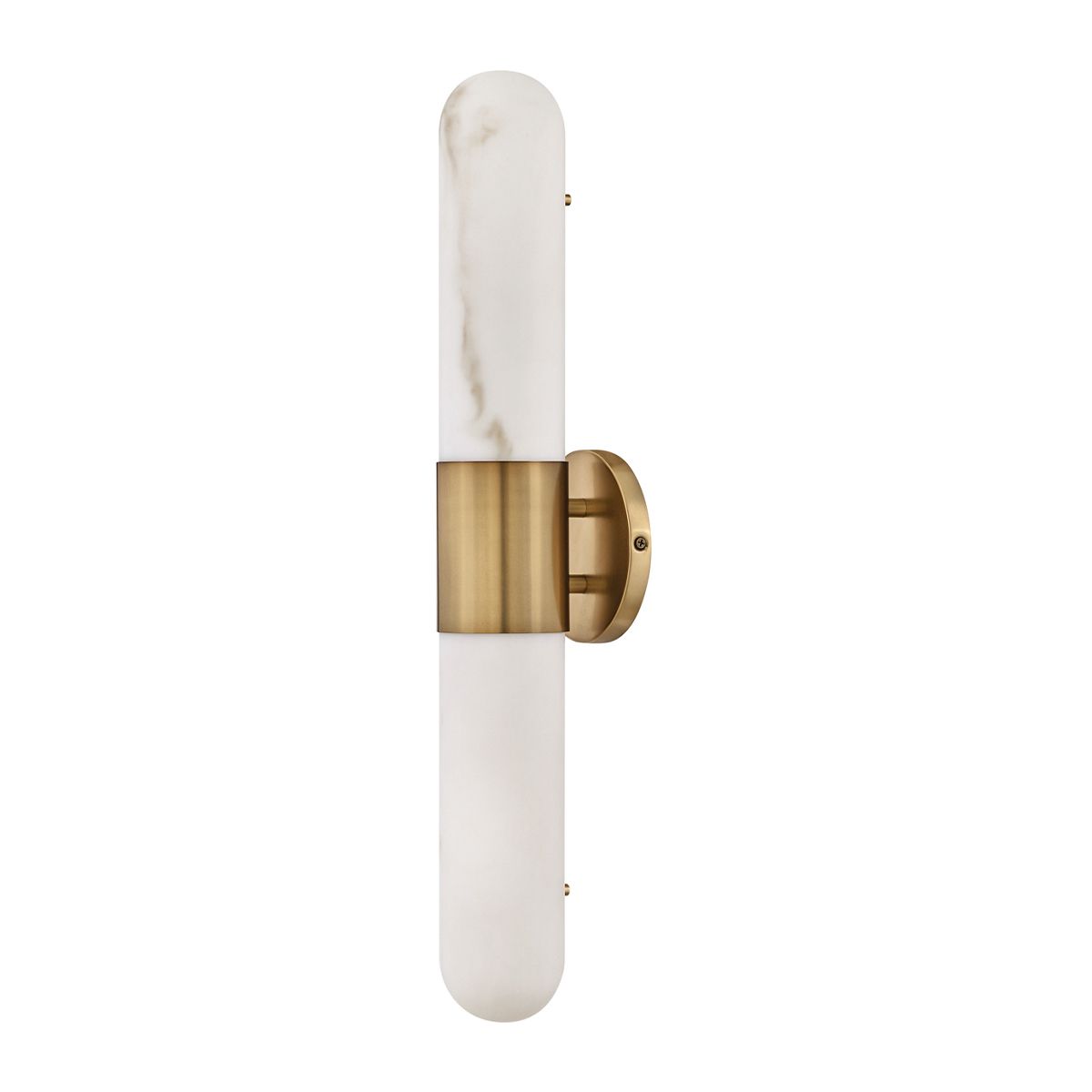 Quintiesse Ibiza Large LED Wall Light - Heritage Brass