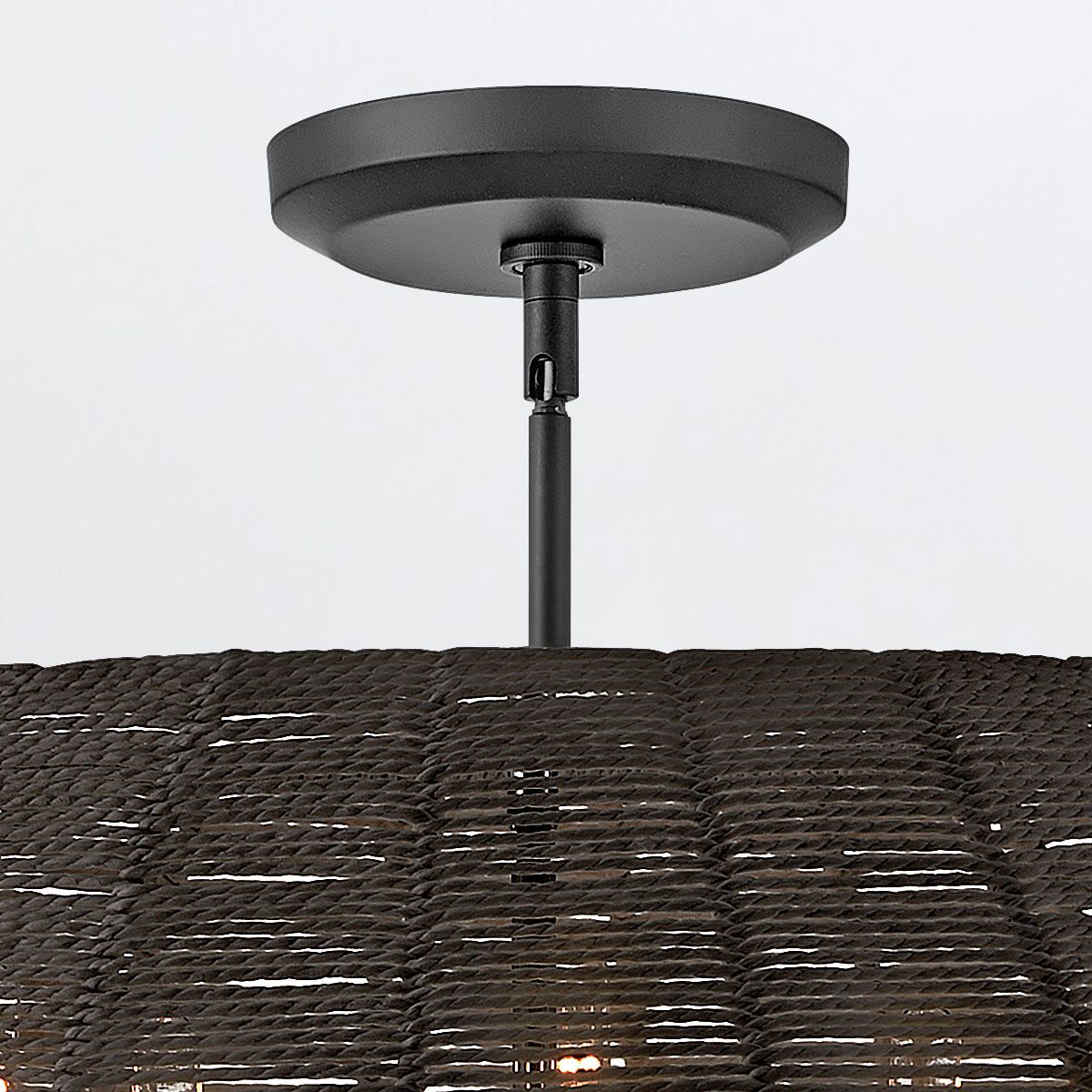 Quintiesse Luca 5 Light Duo-Mount Pendant - Black