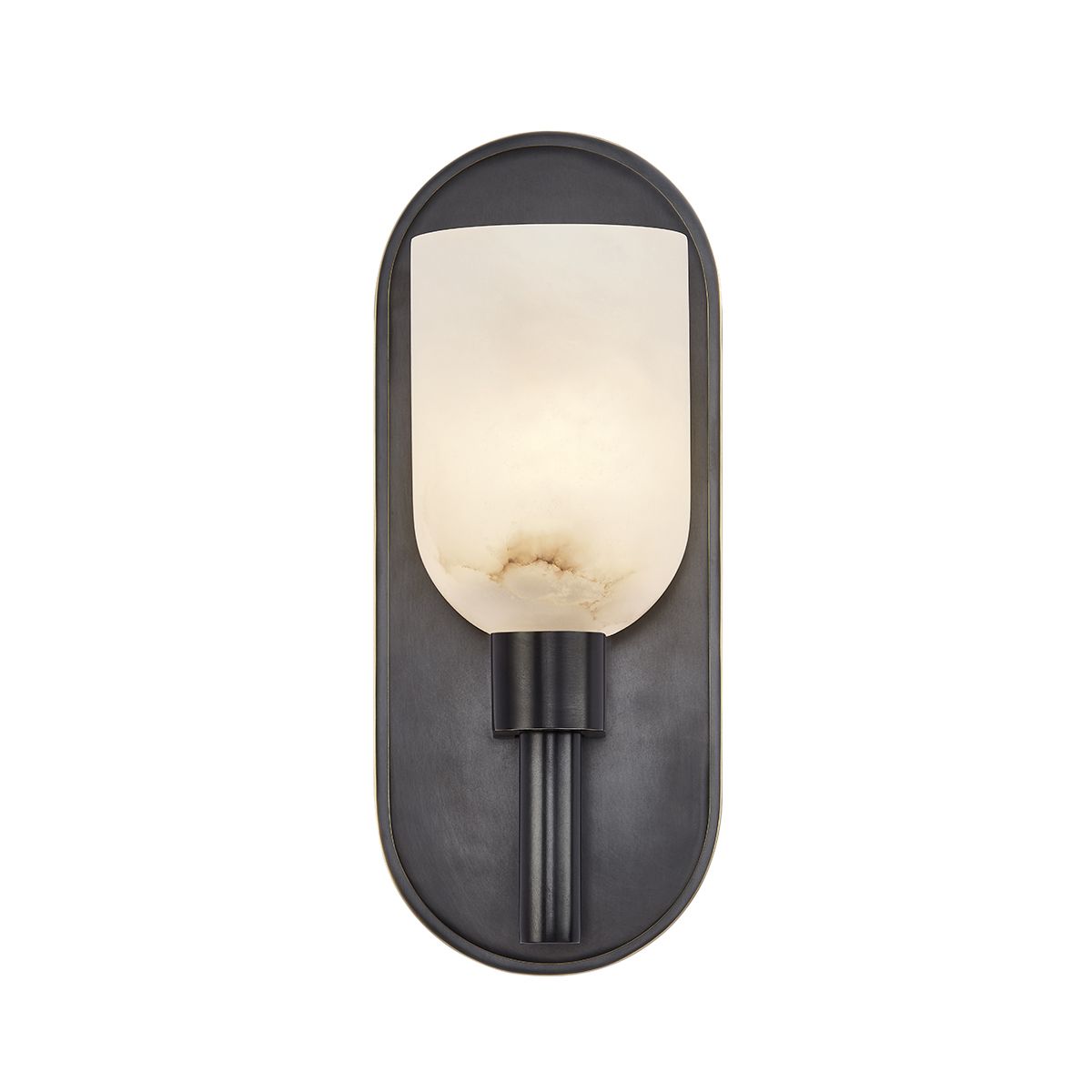 Quintiesse Lucian 1 Light Wall Light - Urban Bronze