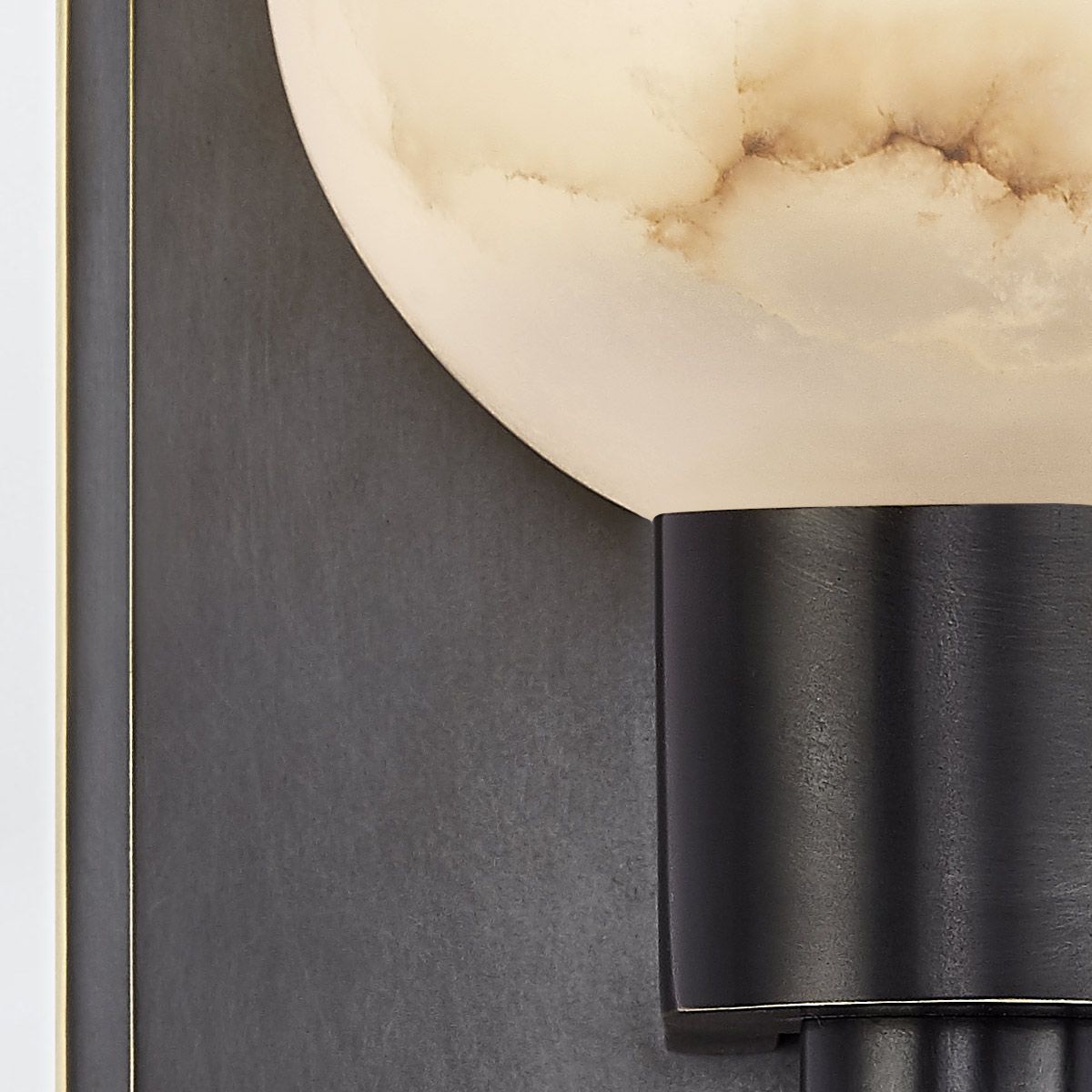 Quintiesse Lucian 1 Light Wall Light - Urban Bronze