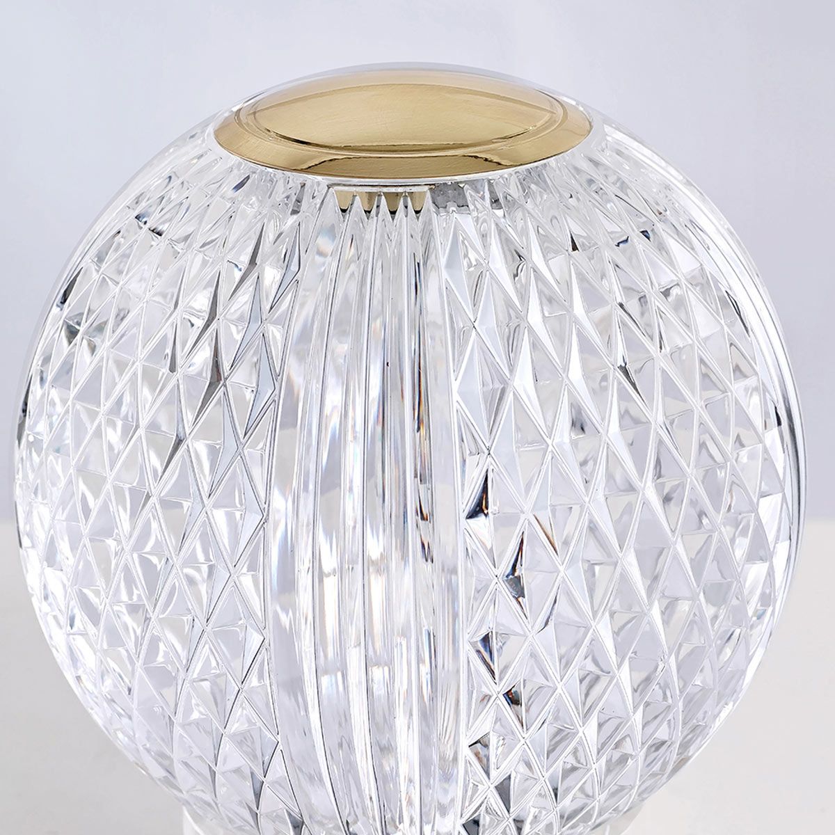 Quintiesse Marni Small LED Table Lamp - Natural Brass