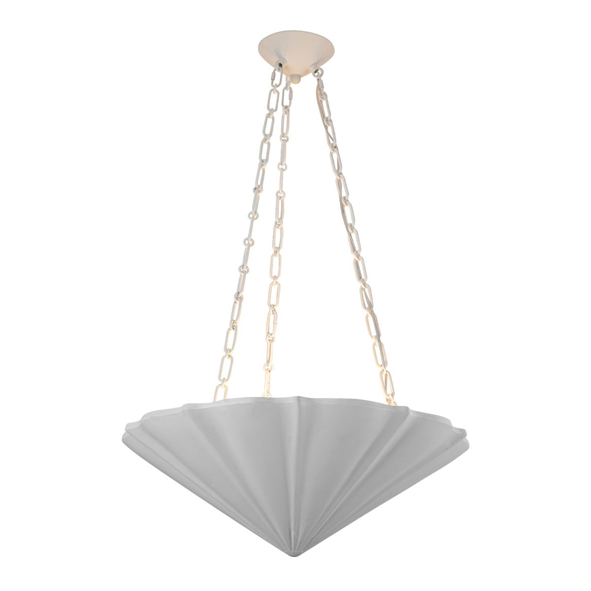 Quintiesse Martine 3 Light Pendant - Antique White