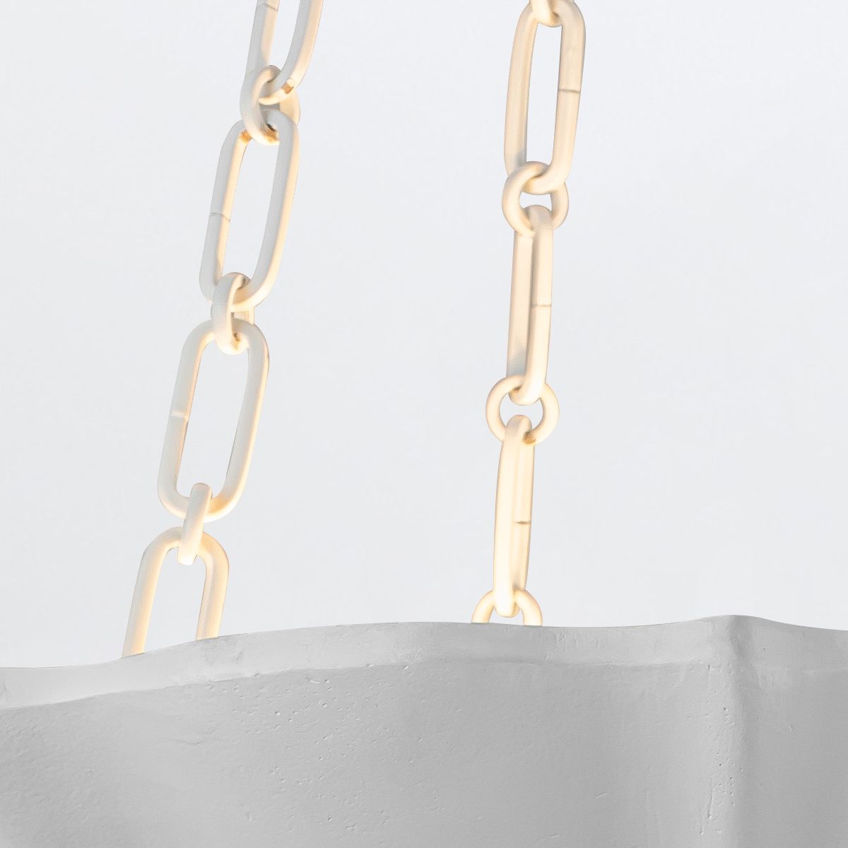 Quintiesse Martine 3 Light Pendant - Antique White