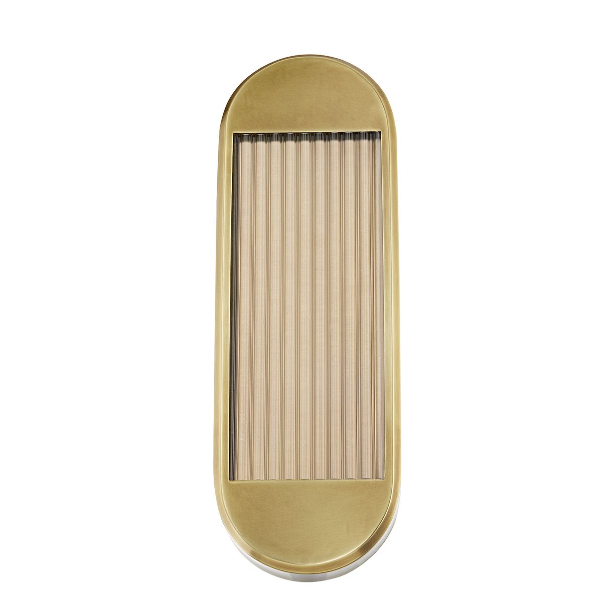 Quintiesse Palais Medium LED Wall Light - Vintage Brass