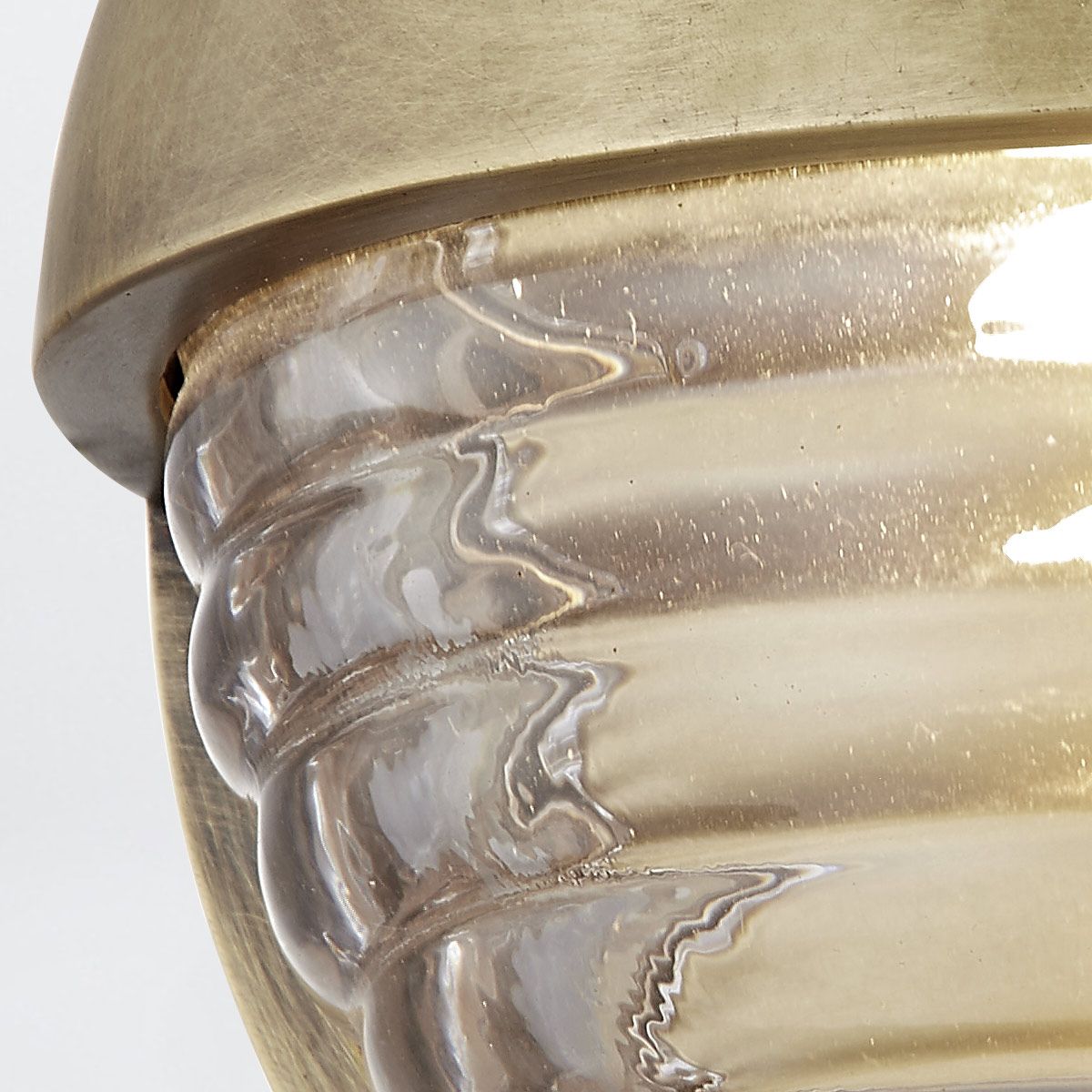 Quintiesse Palais Small LED Wall Light - Vintage Brass