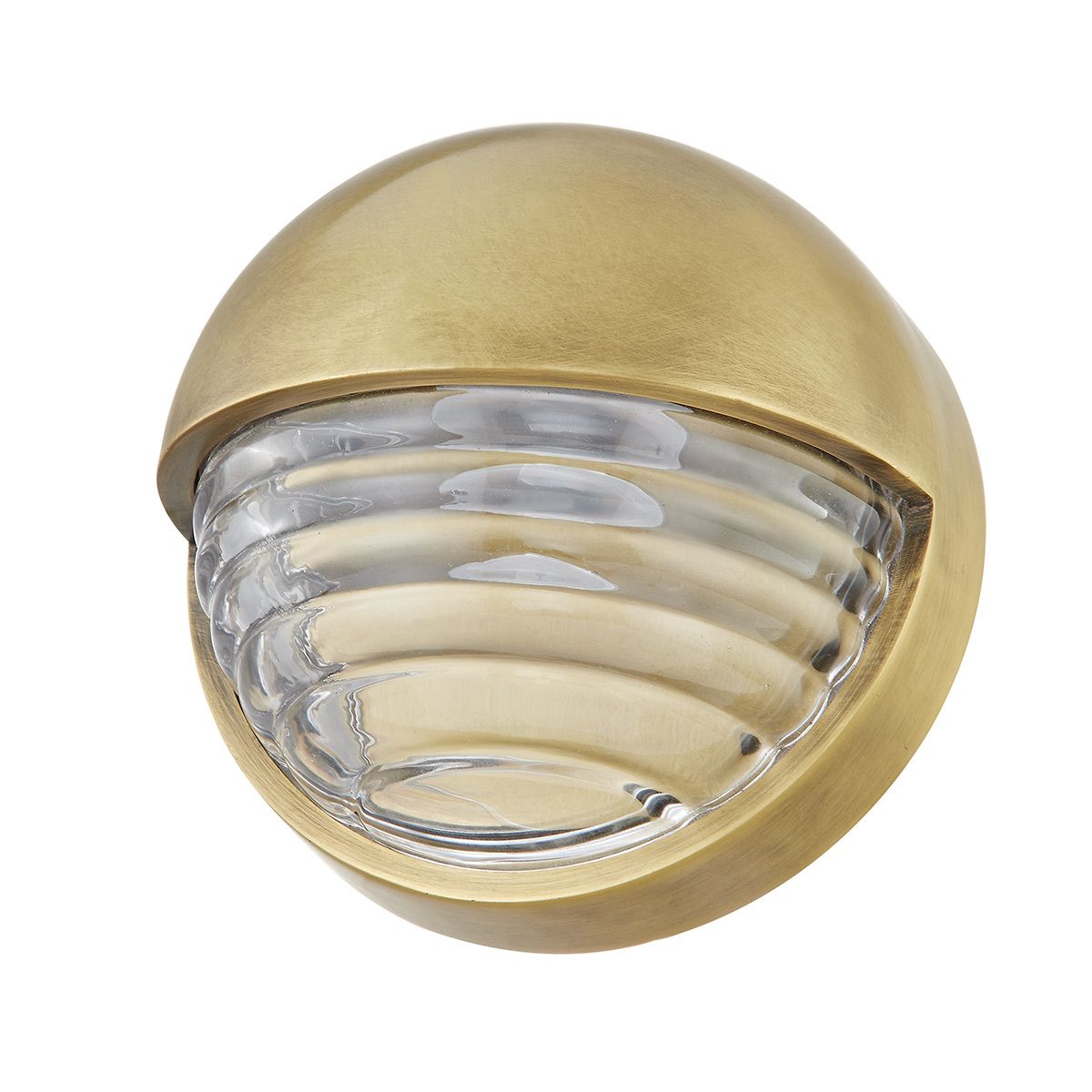 Quintiesse Palais Small LED Wall Light - Vintage Brass