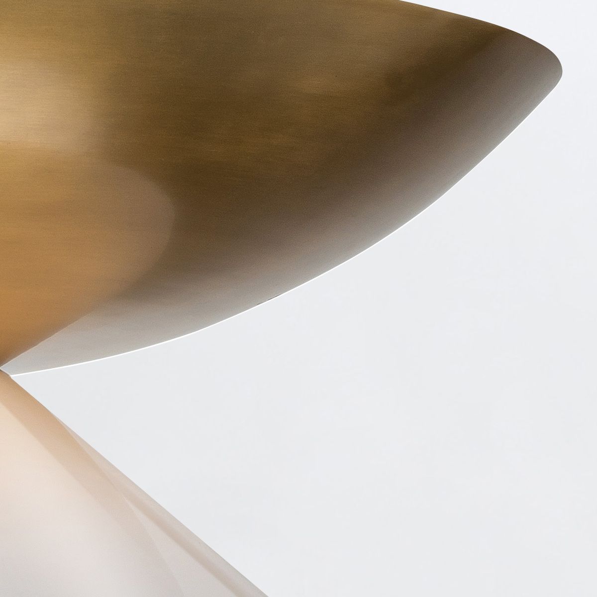 Quintiesse Saucer 4 Light Large Pendant - Aged Brass