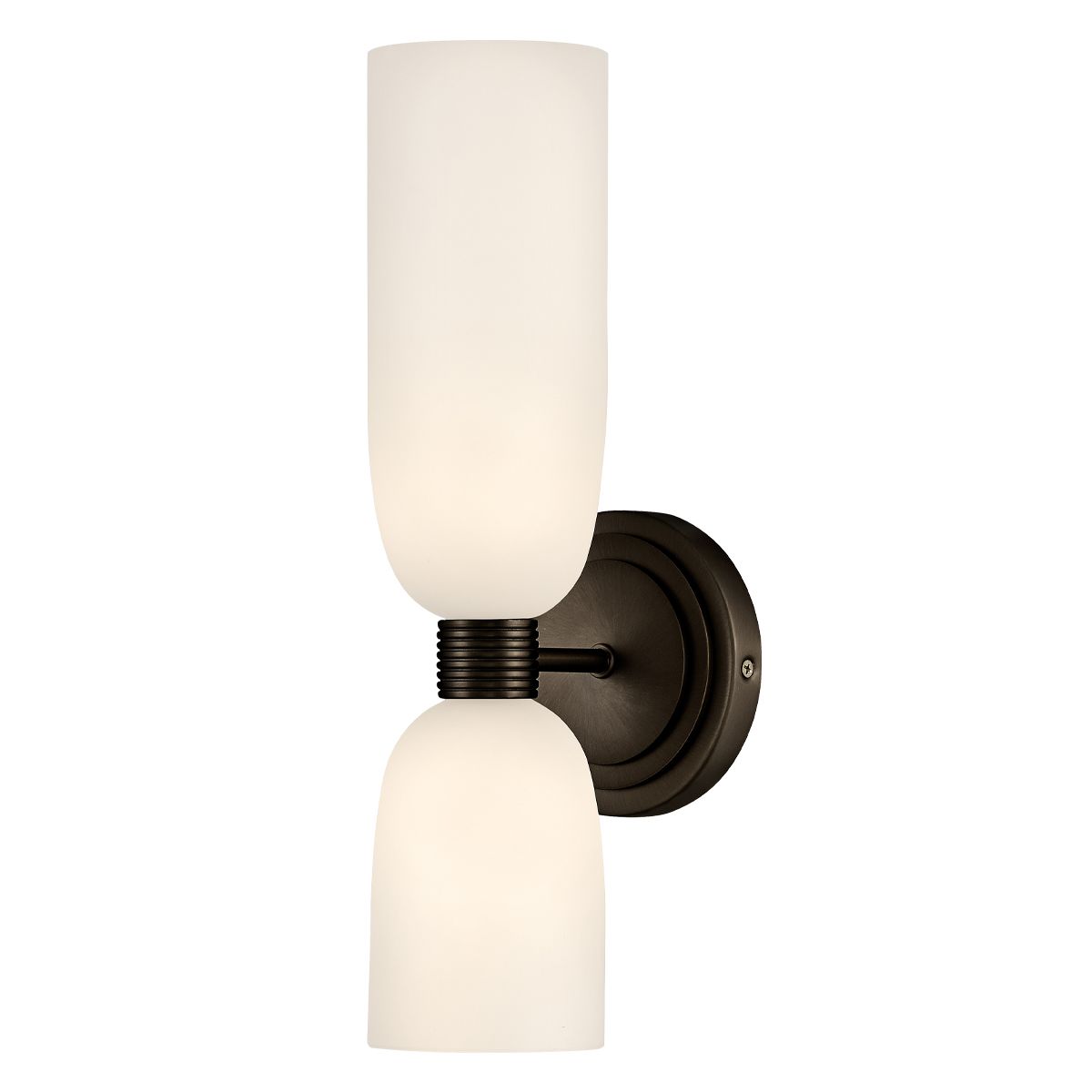 Quintiesse Tallulah 2 Light Wall Light - Black Oxide