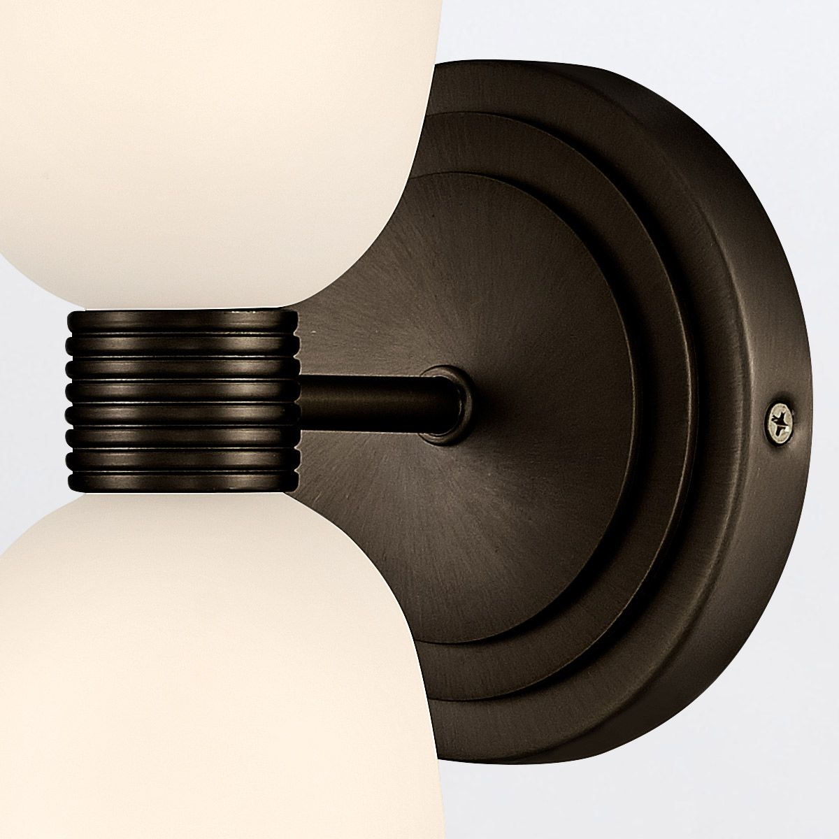 Quintiesse Tallulah 2 Light Wall Light - Black Oxide