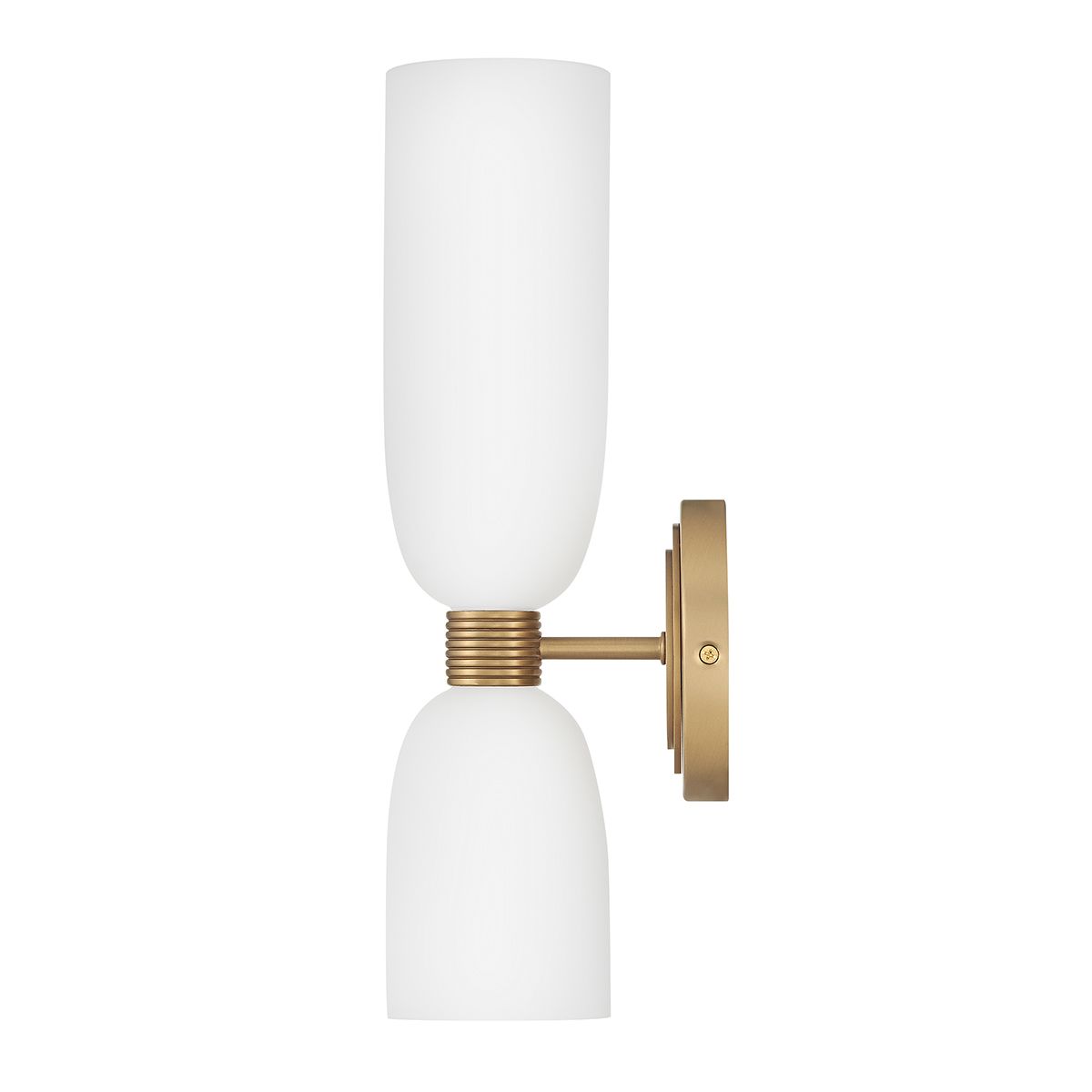 Quintiesse Tallulah 2 Light Wall Light - Lacquered Brass