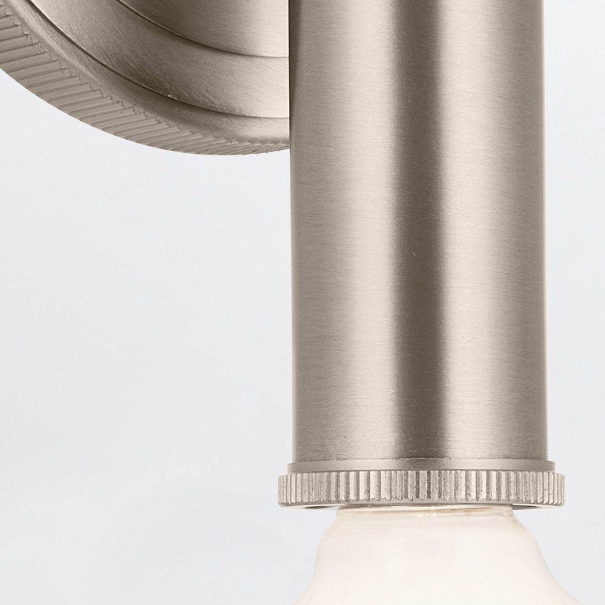 Quintiesse Torche 2 Light Wall Light - Brushed Nickel