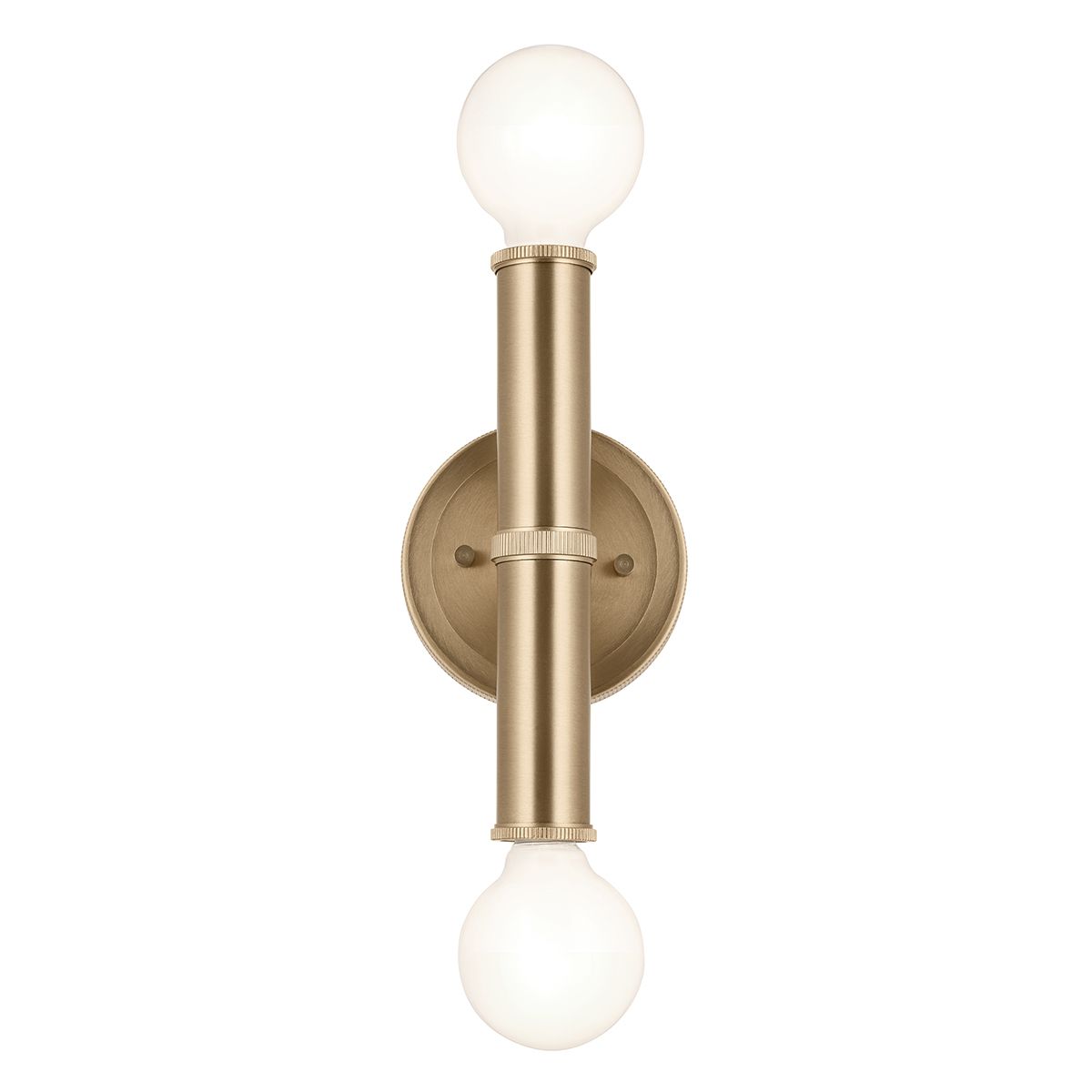 Quintiesse Torche 2 Light Wall Light - Champagne Bronze