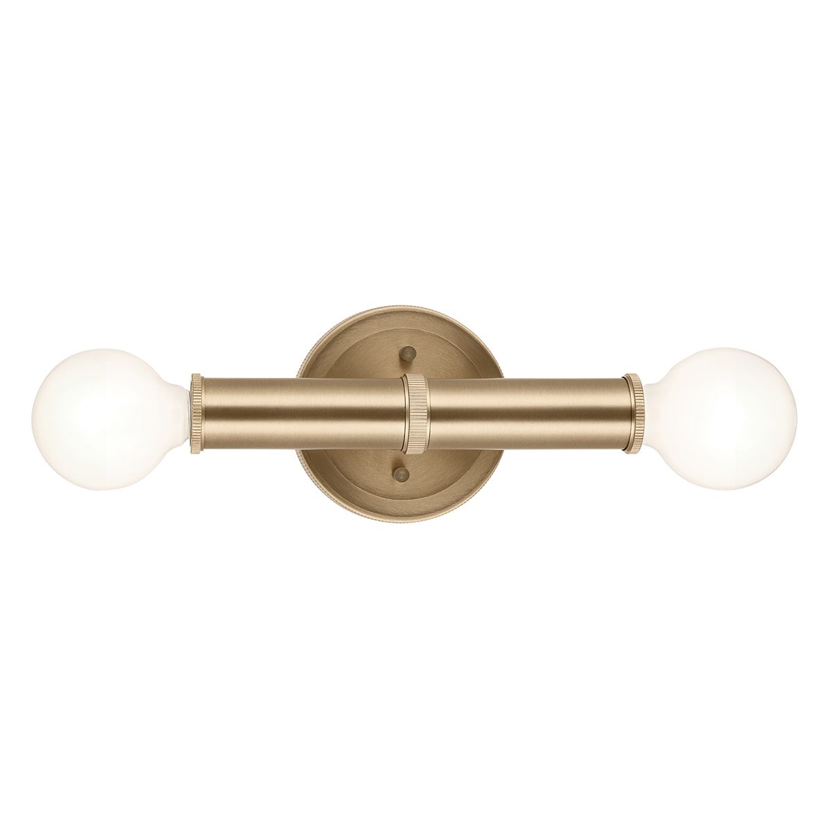 Quintiesse Torche 2 Light Wall Light - Champagne Bronze
