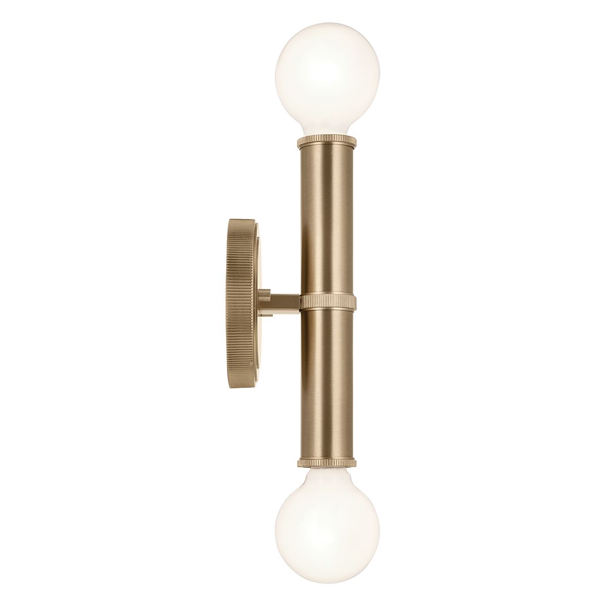 Quintiesse Torche 2 Light Wall Light - Champagne Bronze