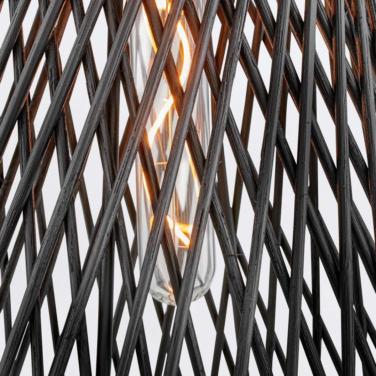 Quintiesse Twyla 1 Light Pendant - Black