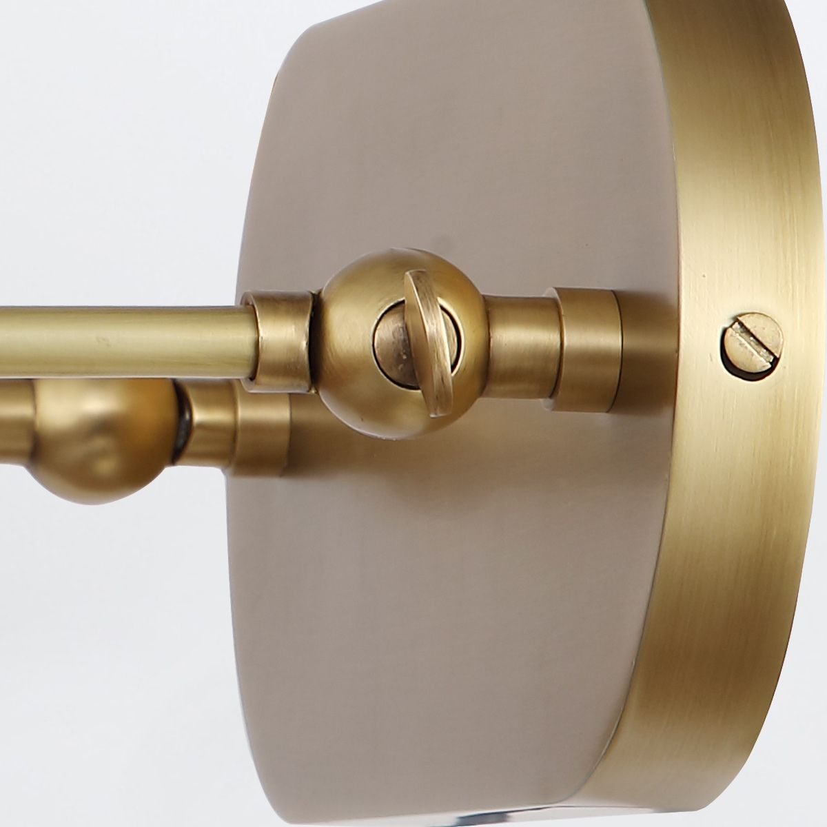 Quintiesse Valise Medium LED Picture Light - Vintage Brass & Cognac Leather