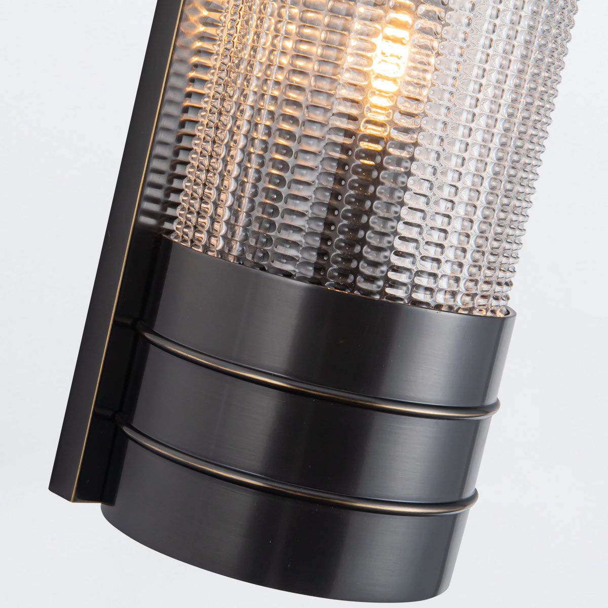 Quintiesse Willard 2 Light Linear Wall Light - Urban Bronze