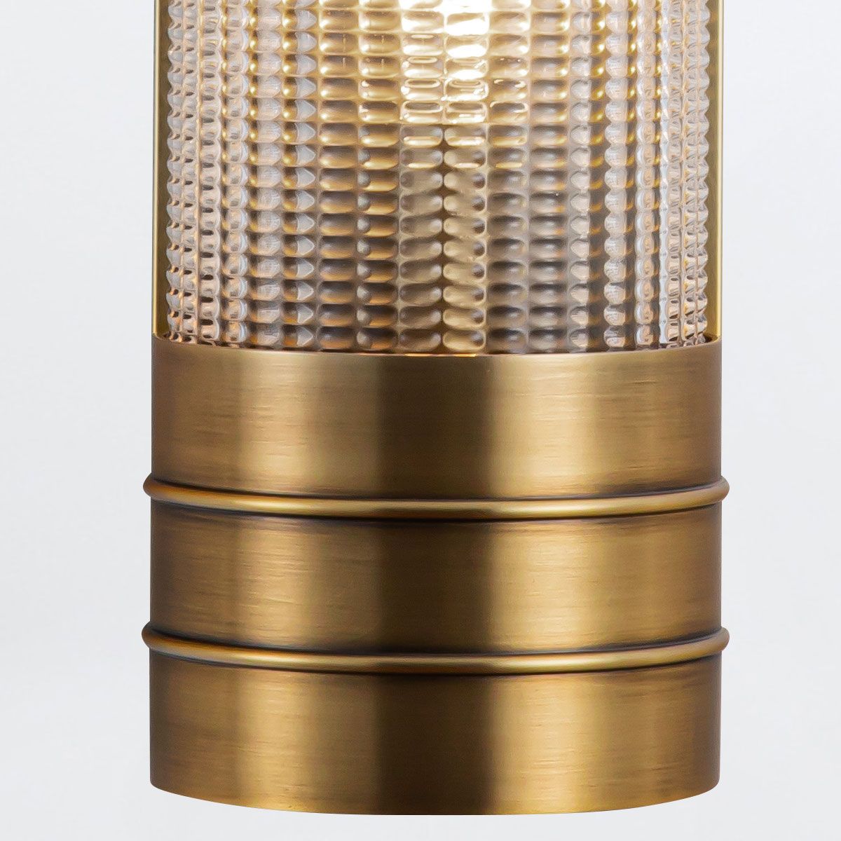 Quintiesse Willard 2 Light Linear Wall Light - Vintage Brass