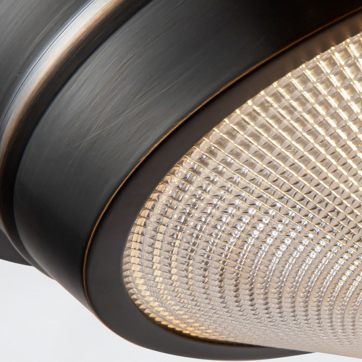 Quintiesse Willard 1 Light Small Flush - Urban Bronze