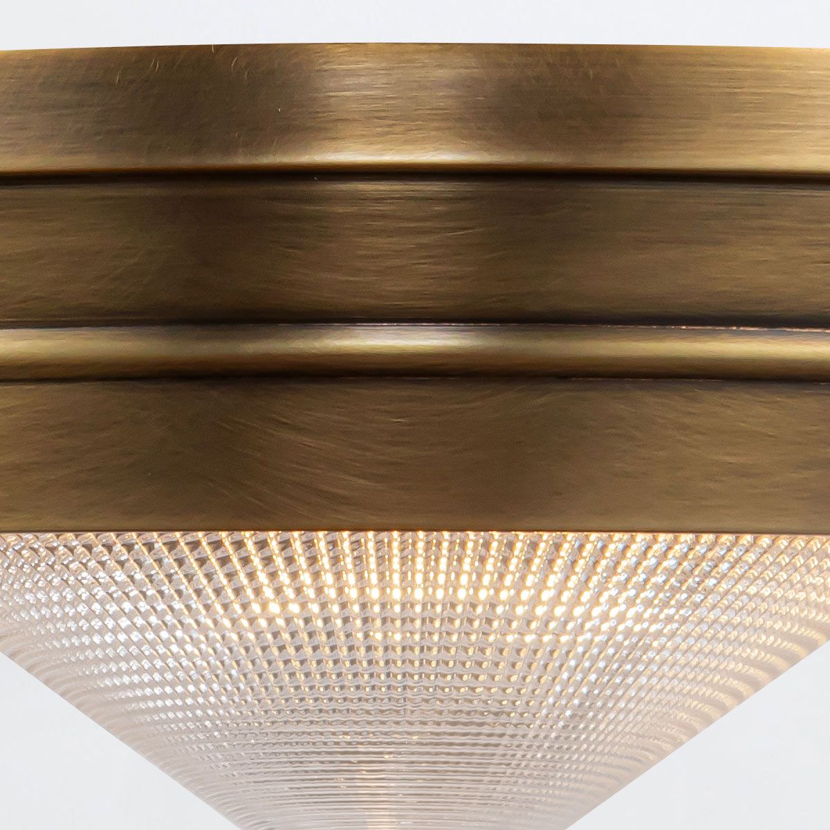 Quintiesse Willard 1 Light Small Flush - Vintage Brass