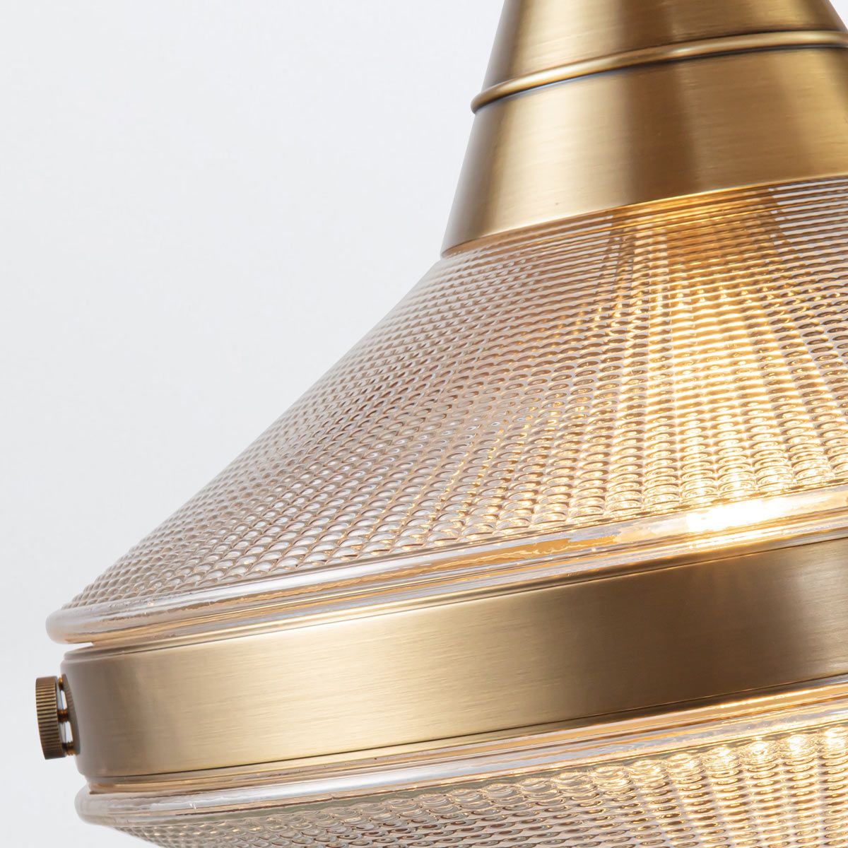 Quintiesse Willard 2 Light Linear Pendant - Vintage Brass