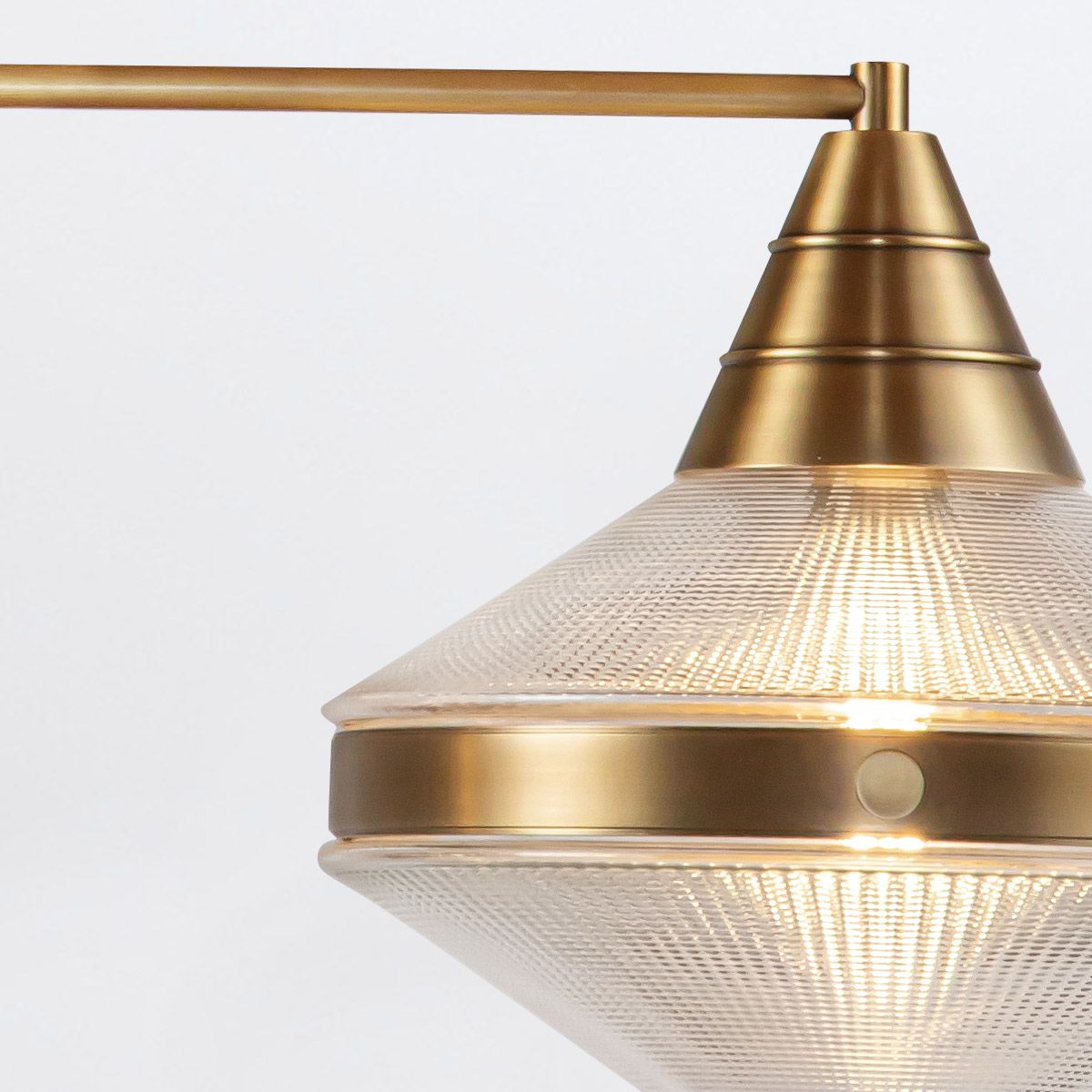Quintiesse Willard 2 Light Linear Pendant - Vintage Brass