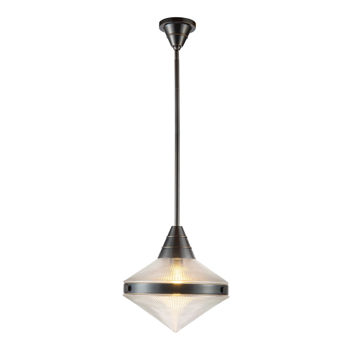 Quintiesse Willard 1 Light Pendant - Urban Bronze
